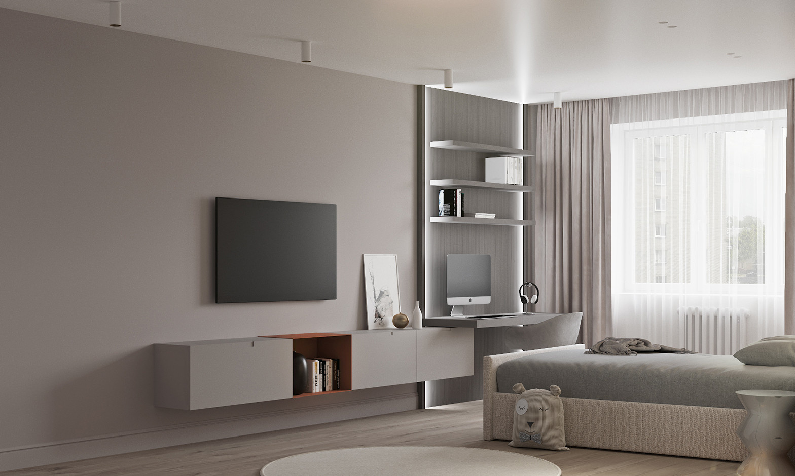 ЖК на Рождественской, 109 м2