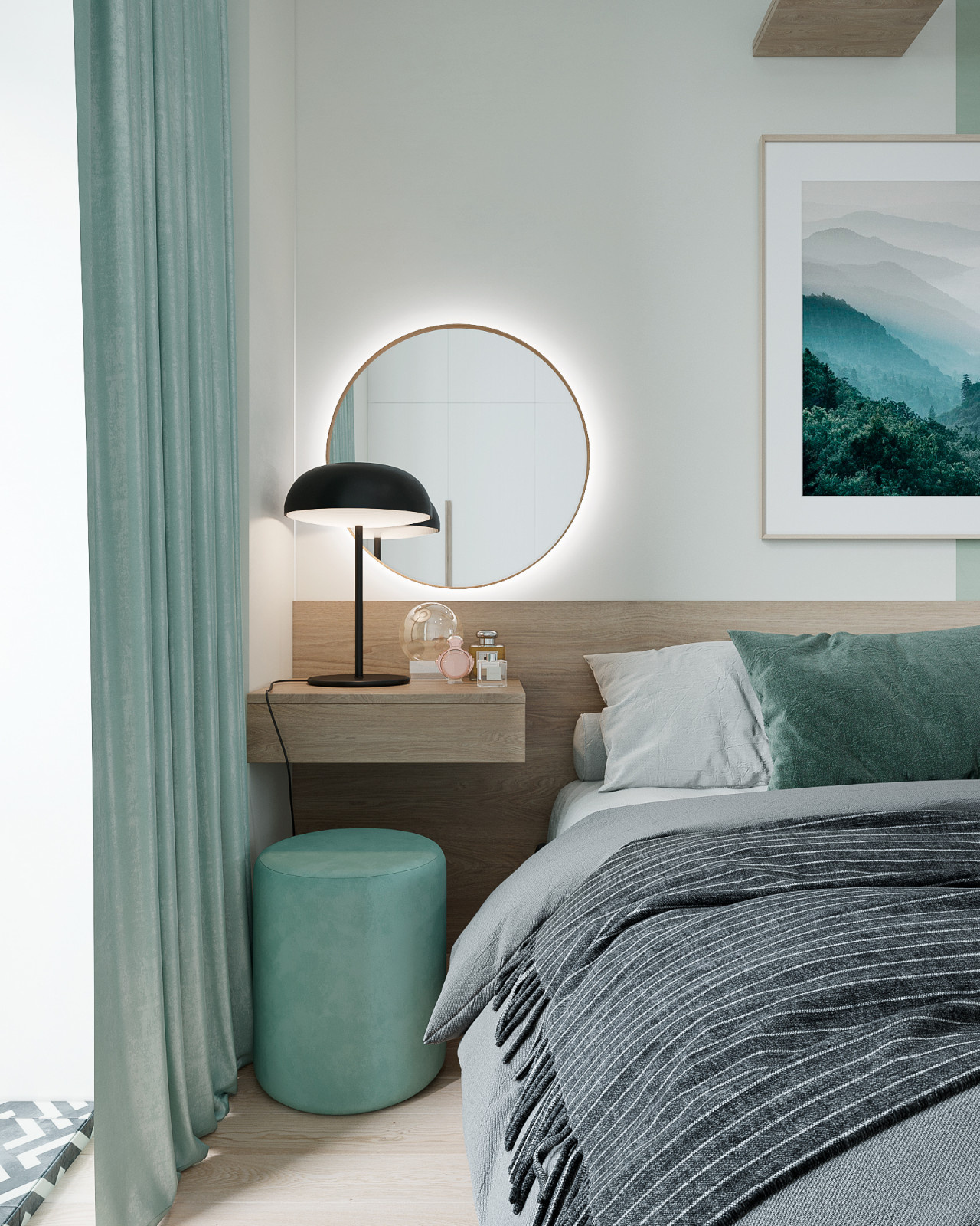 Квартира в Ломоносове, Санкт-Петербург. Спальня/Flat in Lomonosov, St.Petersburg