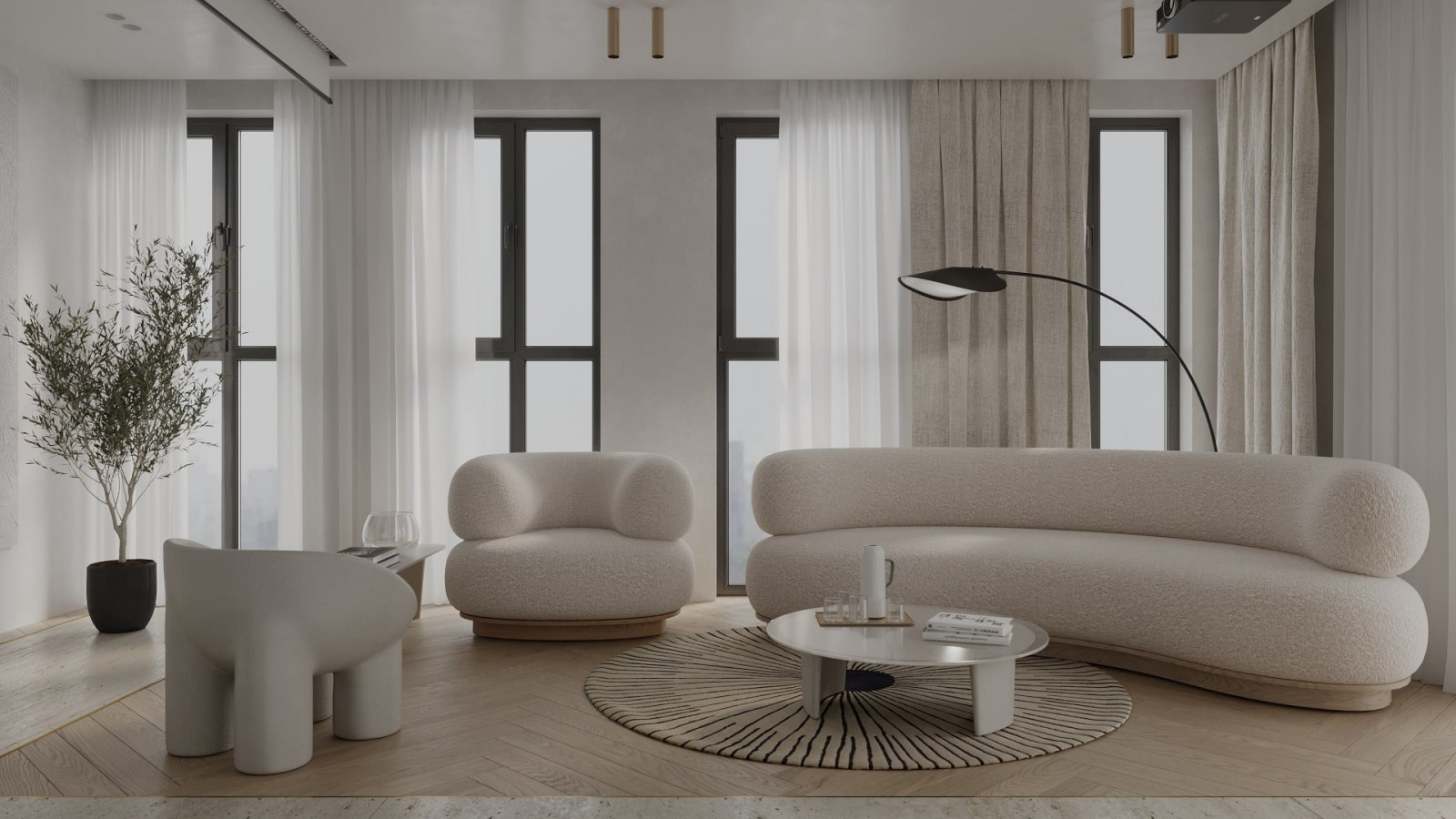 Обложка проекта: Quite Chicago Apartment