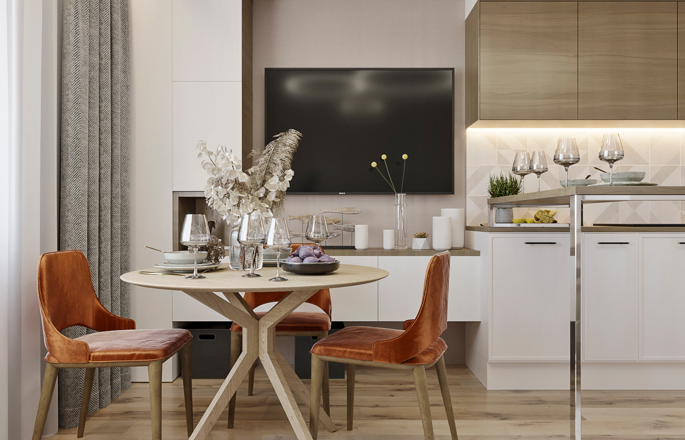 Дизайн проект квартиры в ЖК Family Loft