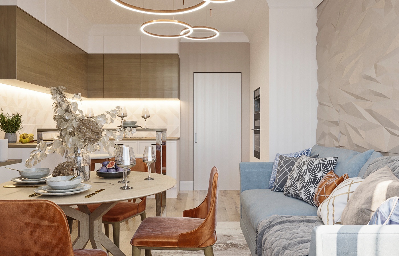 Дизайн проект квартиры в ЖК Family Loft
