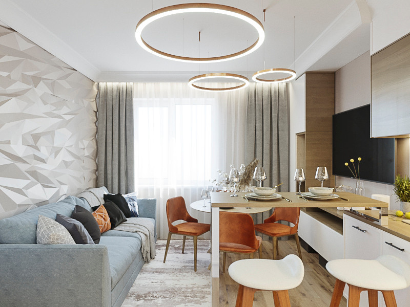 Дизайн проект квартиры в ЖК Family Loft