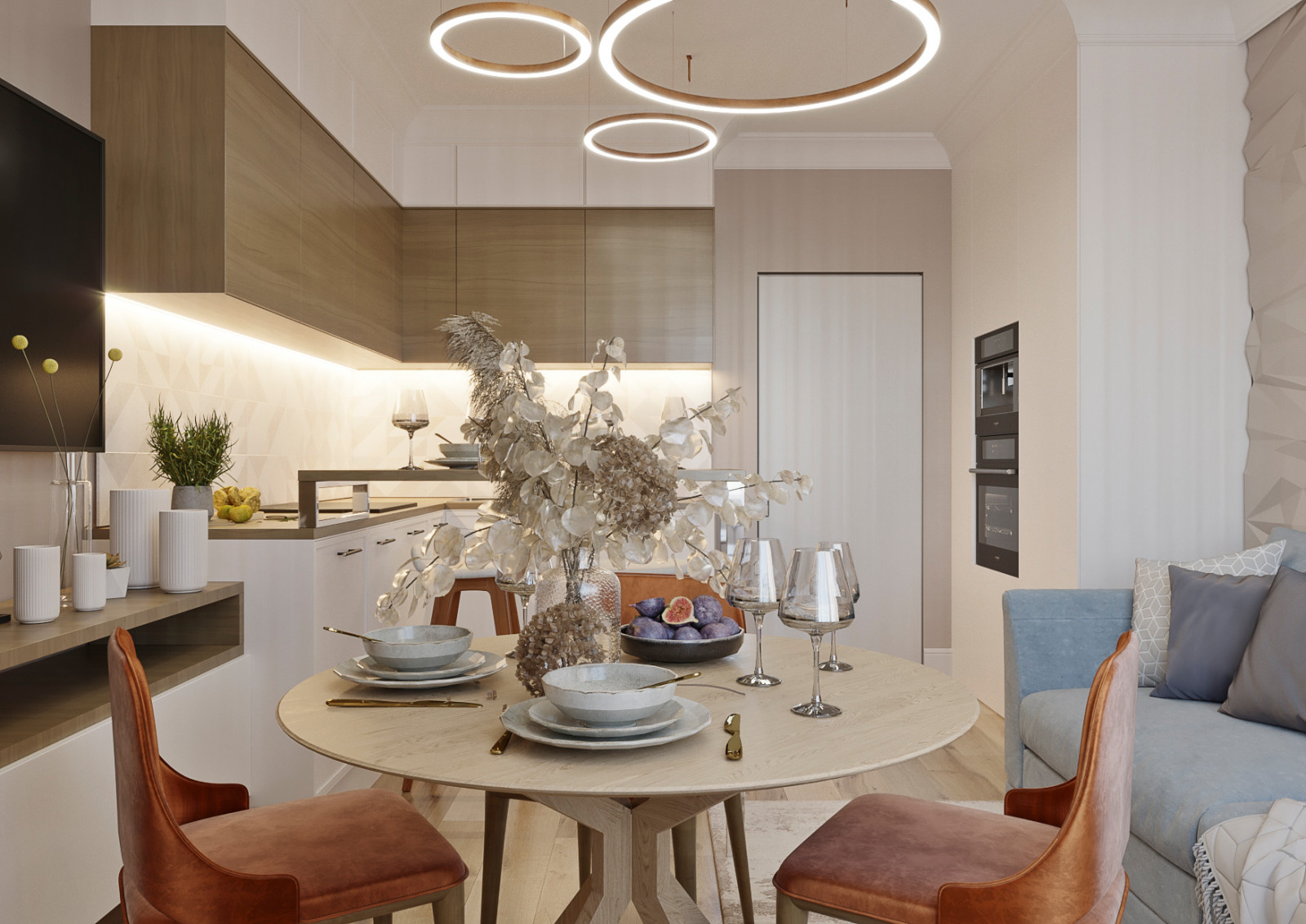 Дизайн проект квартиры в ЖК Family Loft