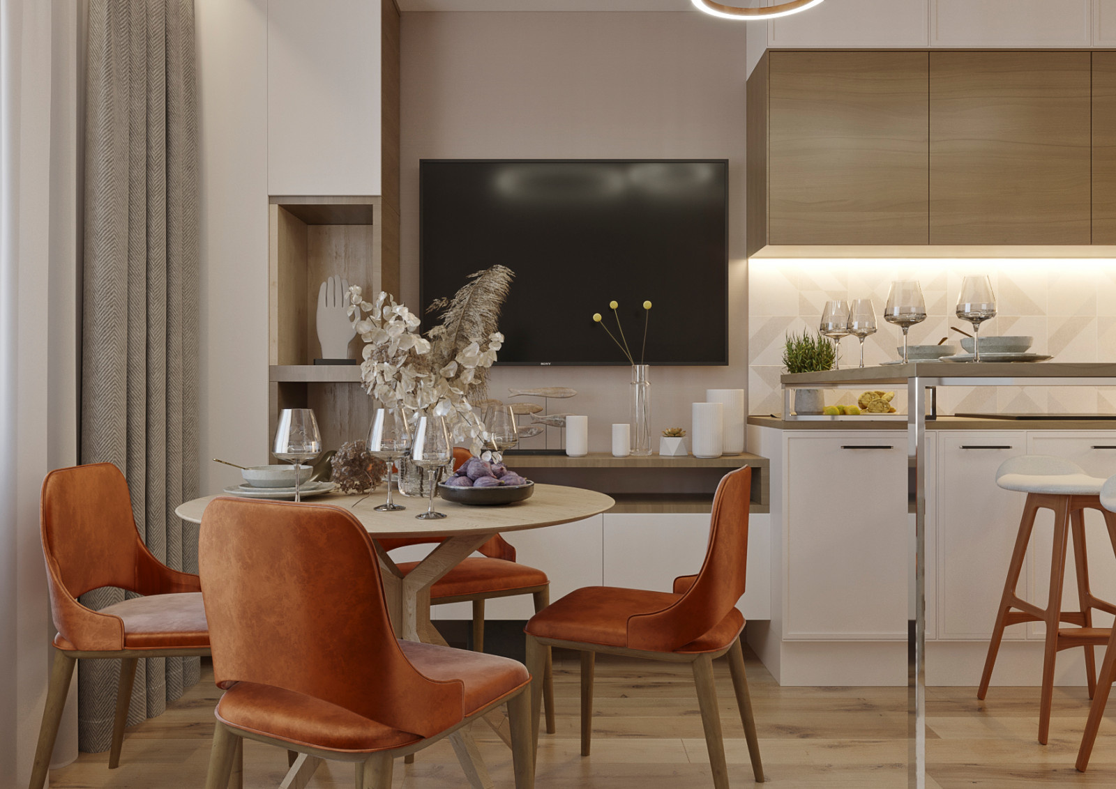 Дизайн проект квартиры в ЖК Family Loft