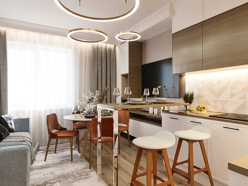 Дизайн проект квартиры в ЖК Family Loft