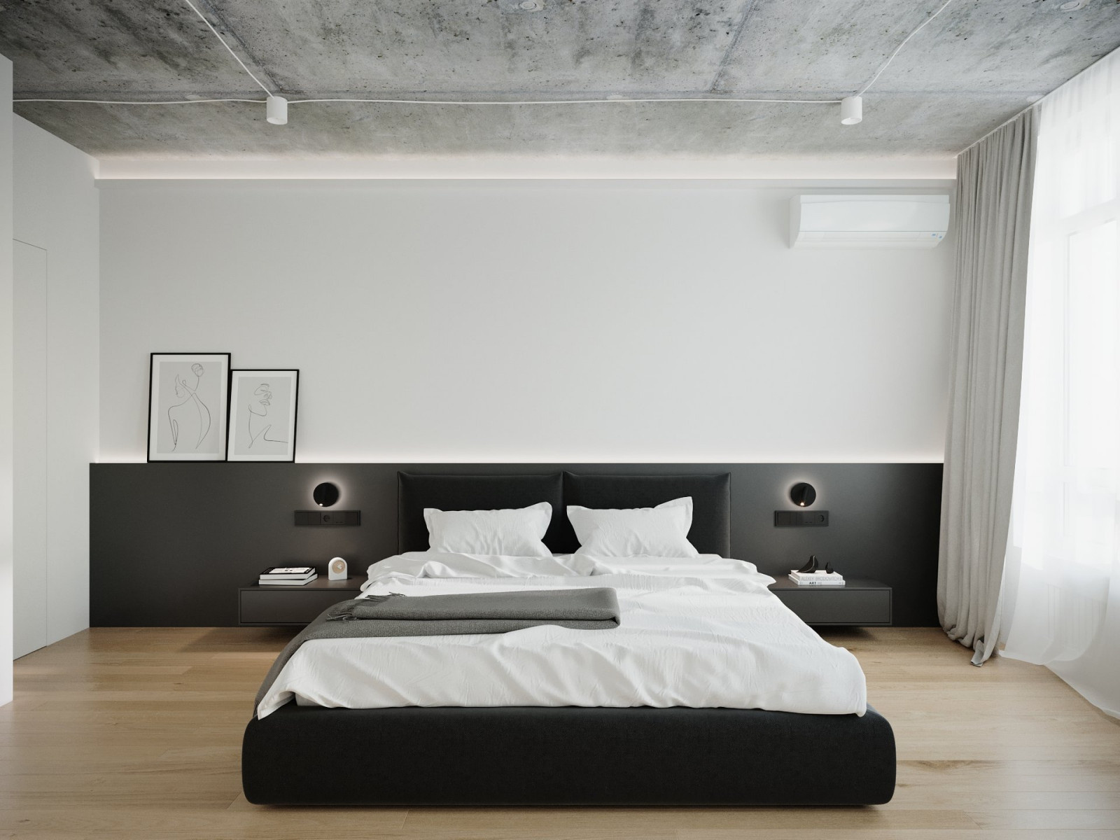 The studio apartment