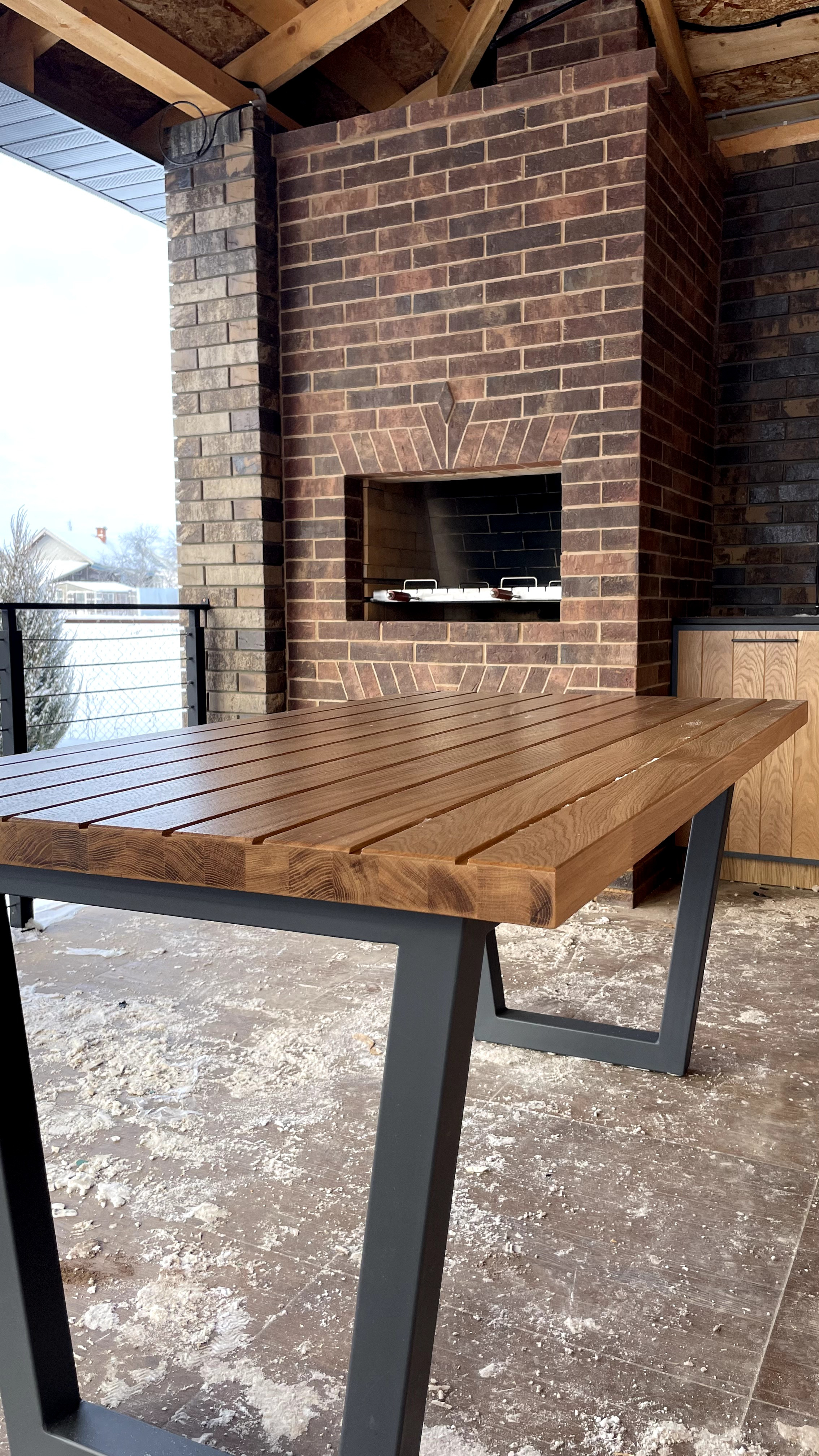 Обложка проекта: Современная баня в природных материалах с кессонным потолком из шпона. Загородный объект в Чувашии