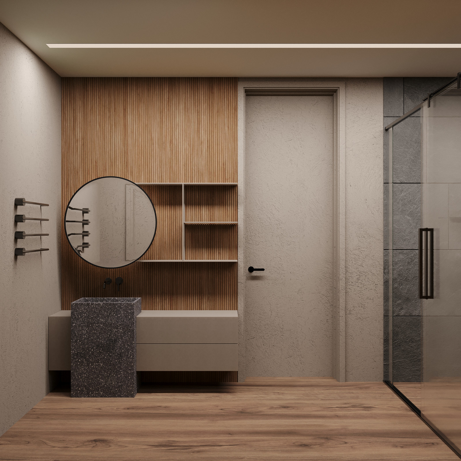 Sauna's steam
