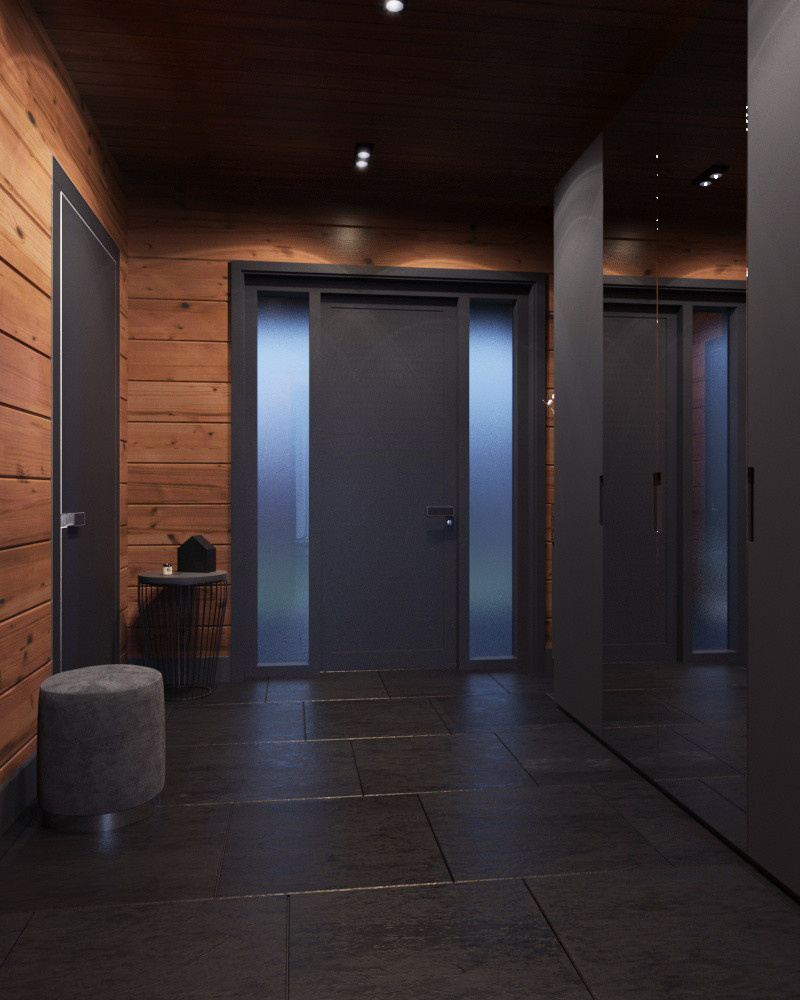 Aqua forest house