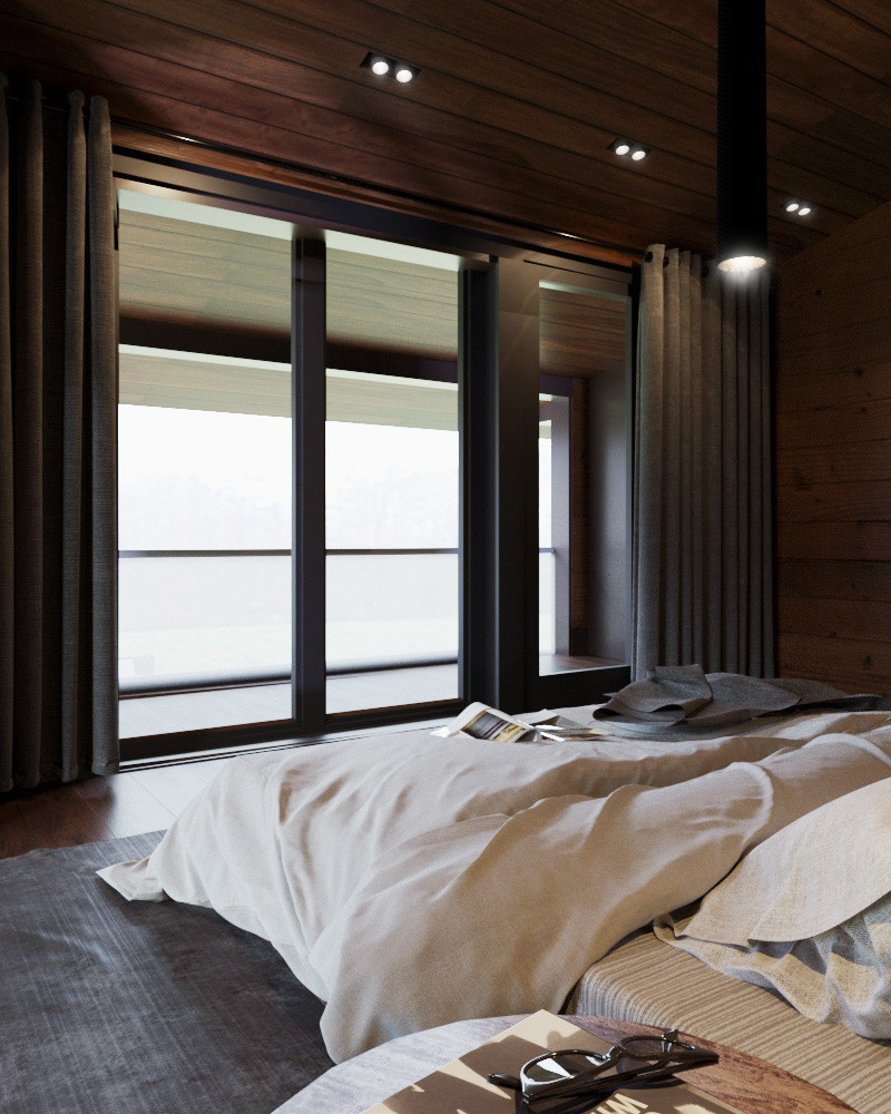 Aqua forest house