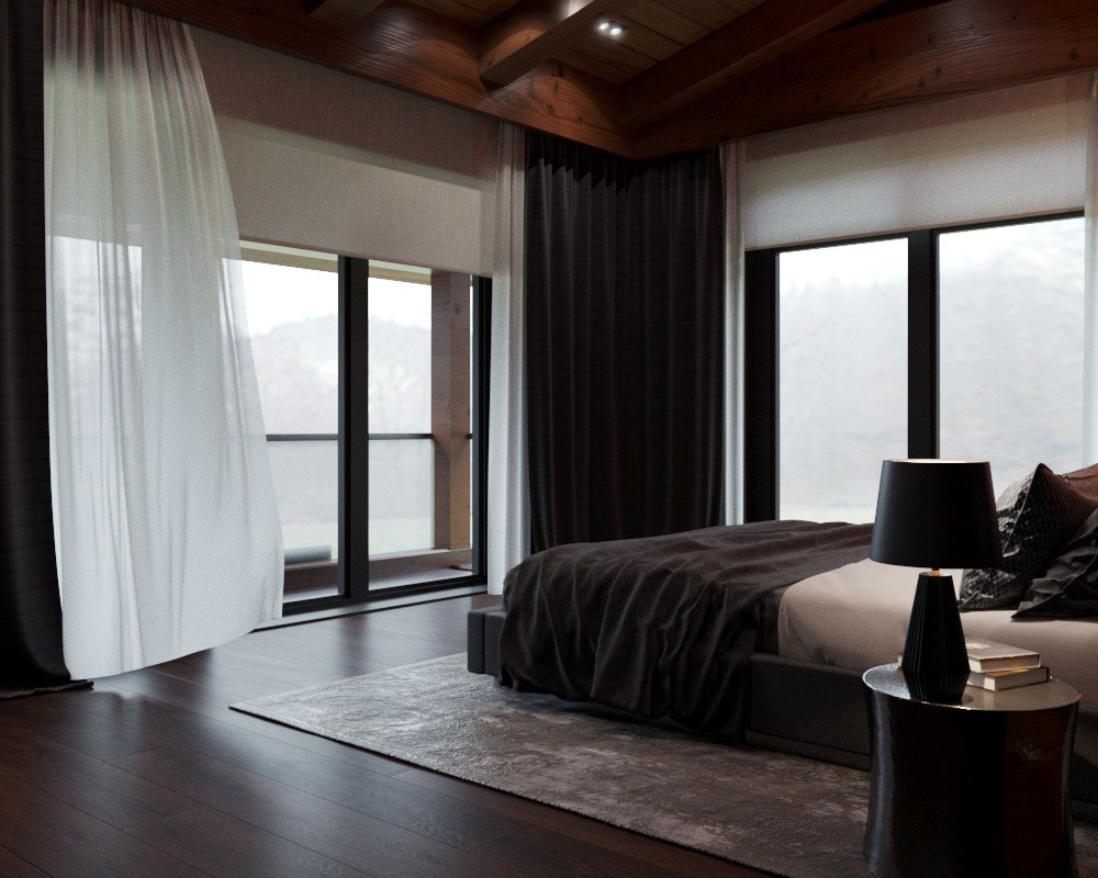 Aqua forest house