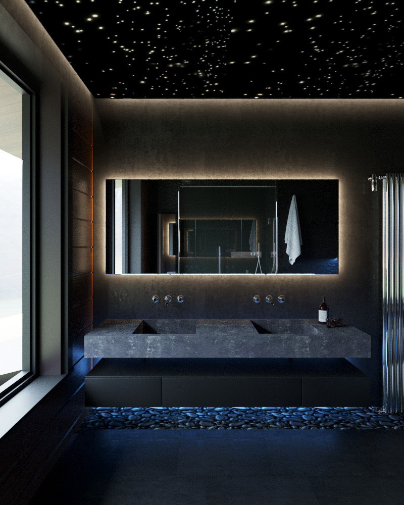 Aqua forest house
