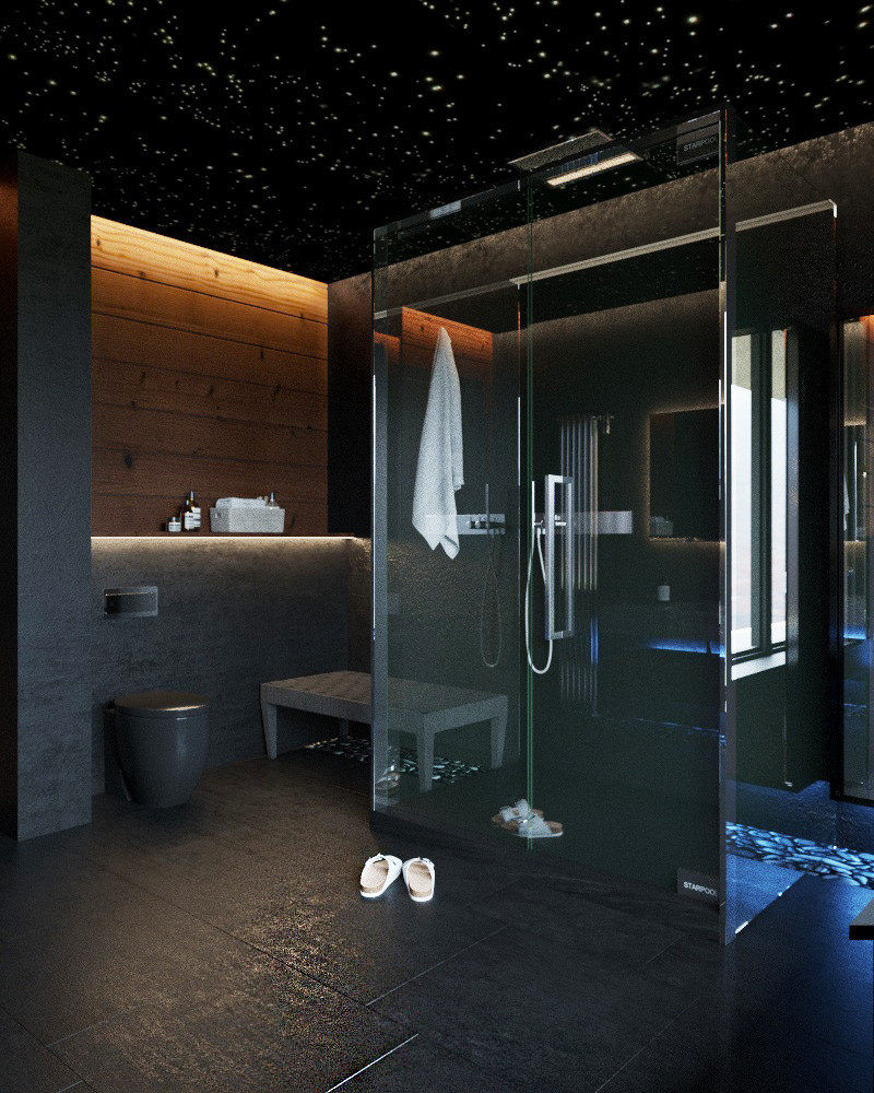 Aqua forest house
