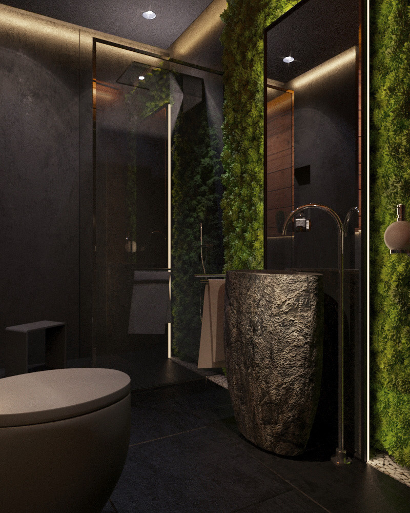 Aqua forest house