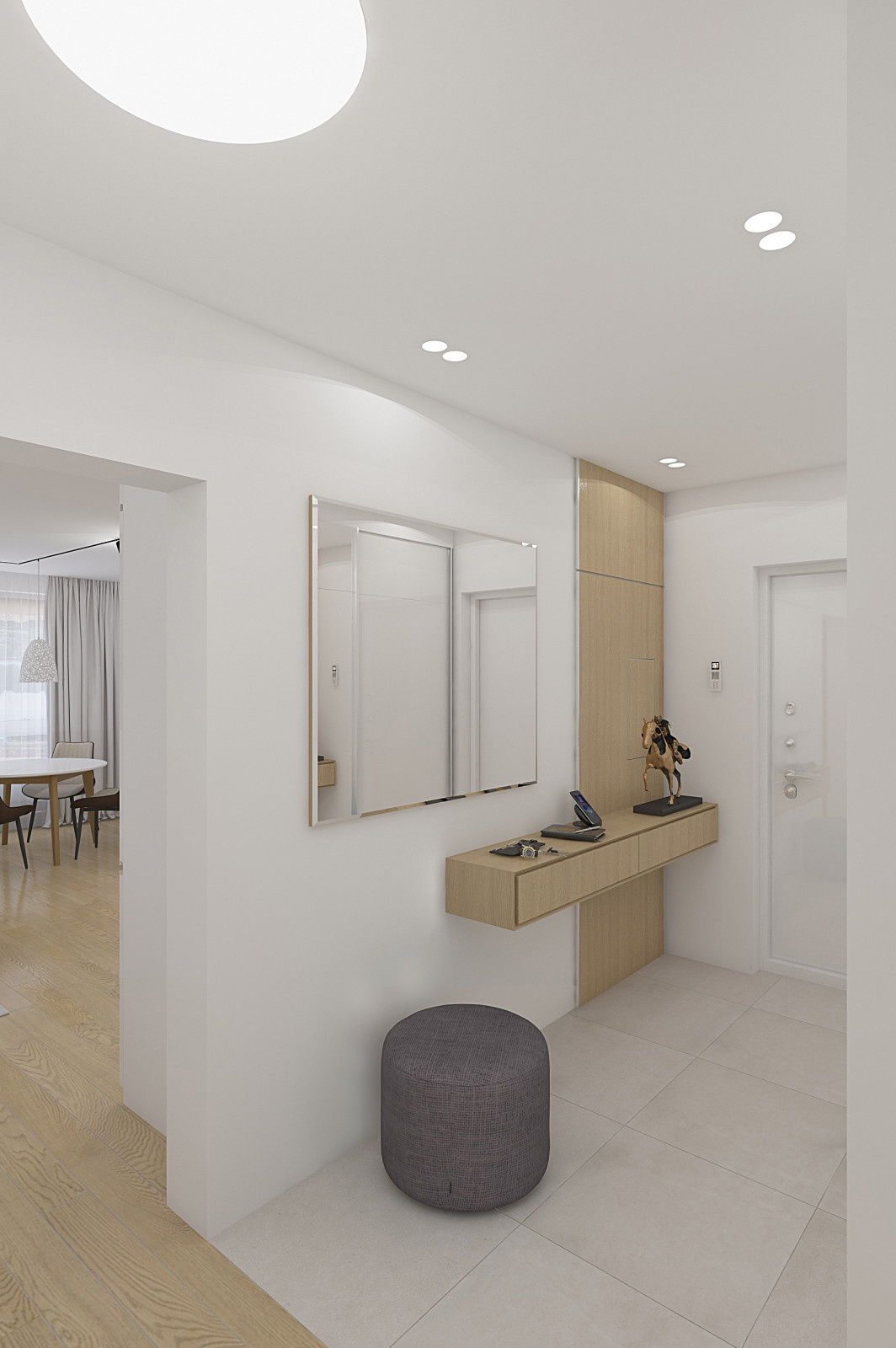 Трехкомнатная квартира в 79.40 м.кв.