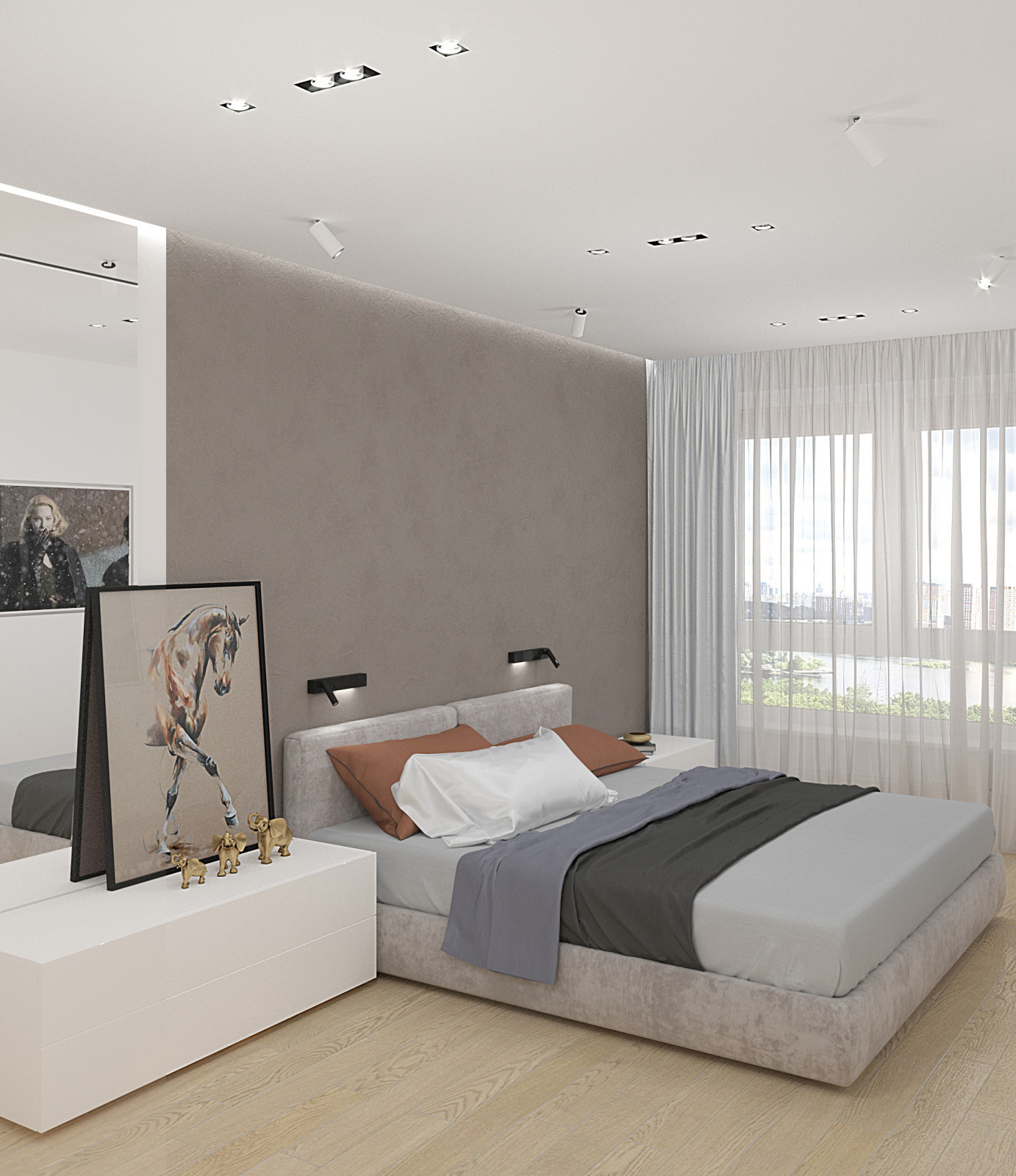 Трехкомнатная квартира в 79.40 м.кв.
