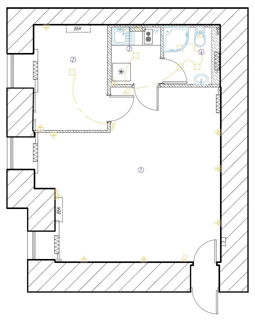 До и после: Уютная квартира на месте бывшего офиса
