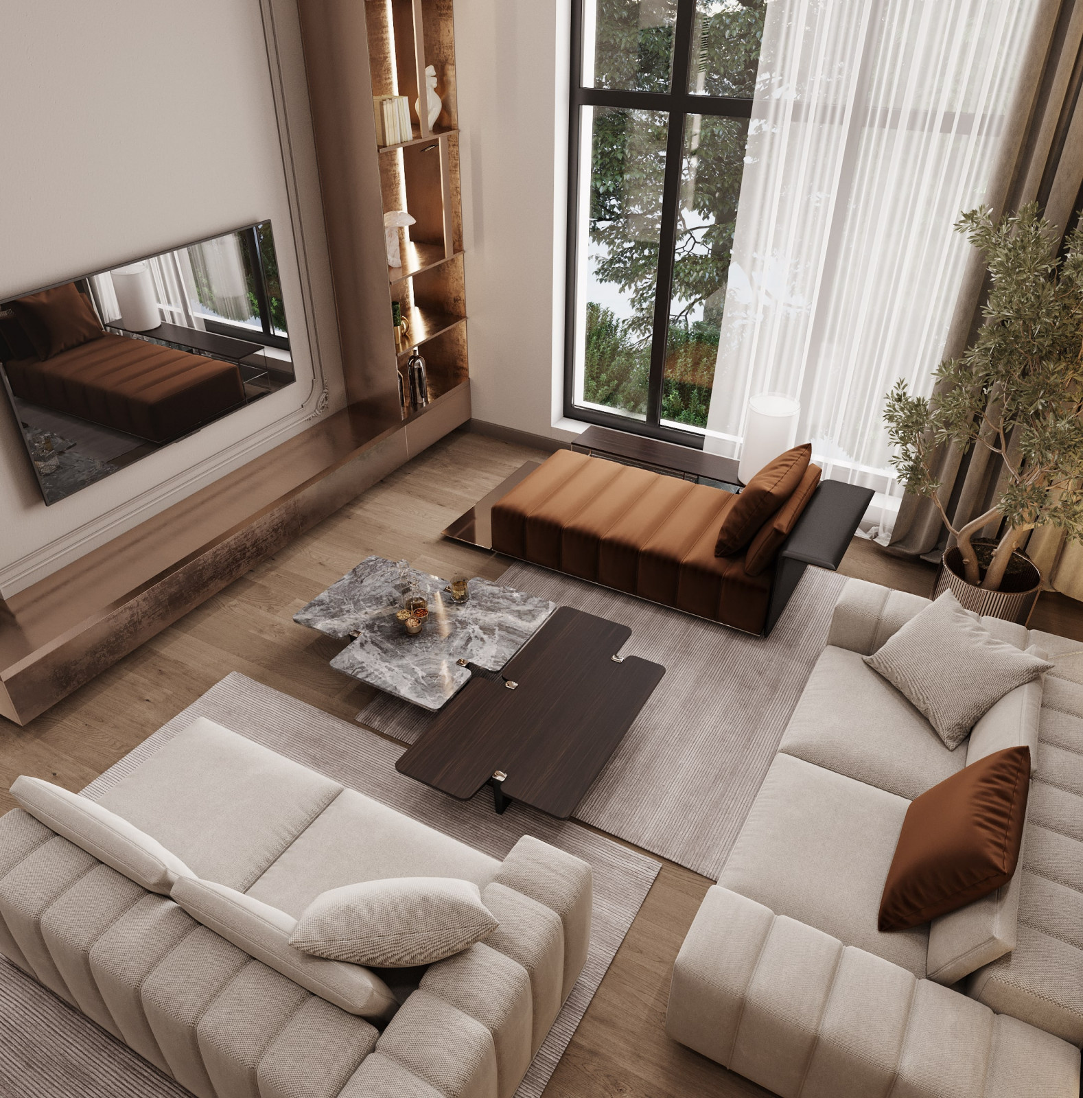 Design of a Living Room
