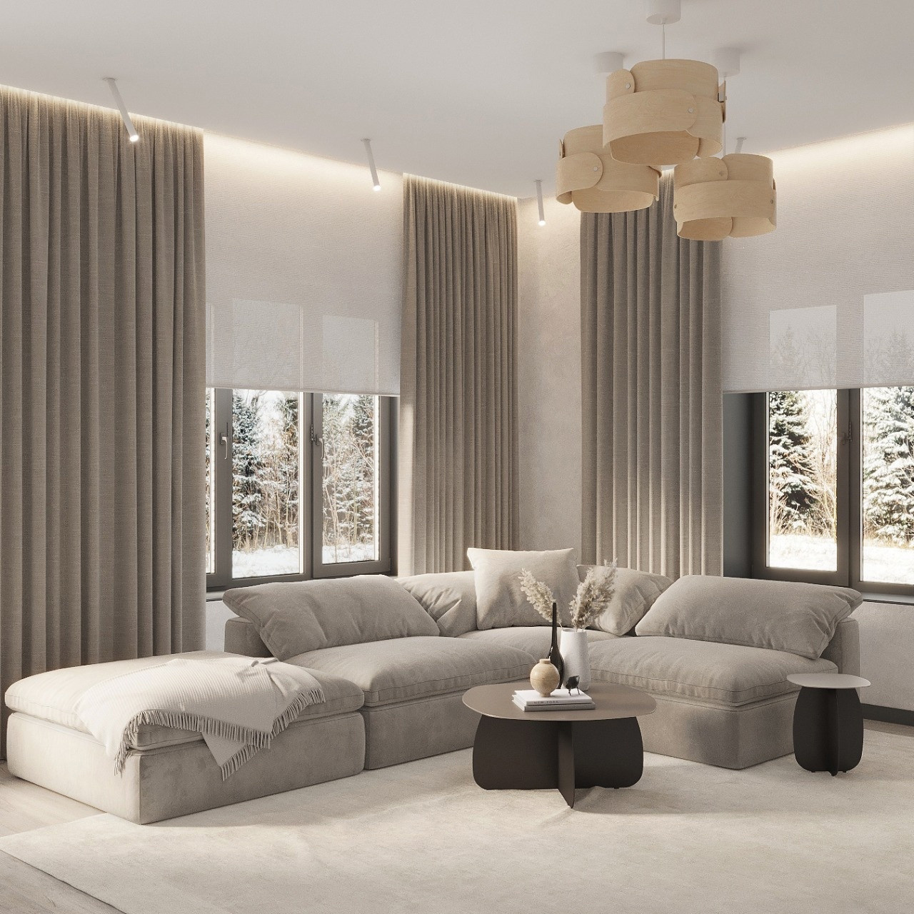 The white color house