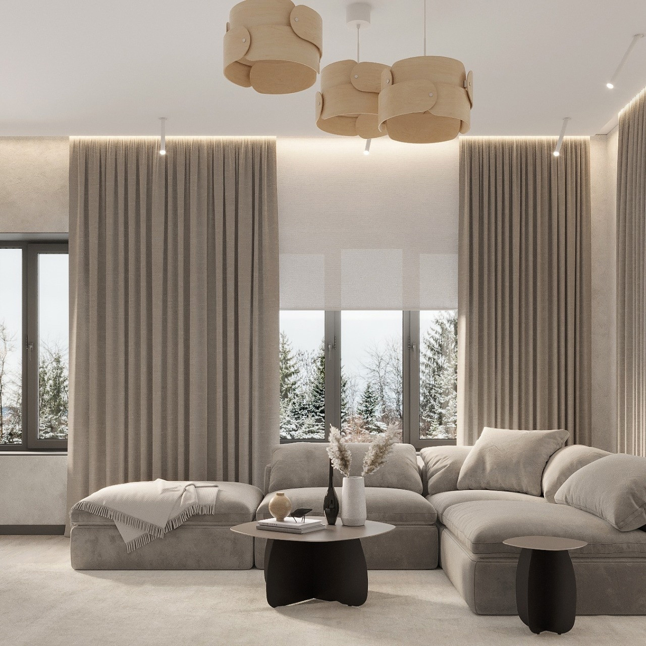 The white color house