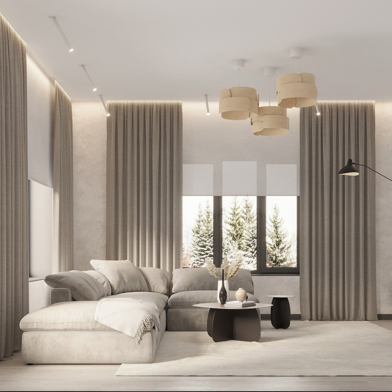 The white color house