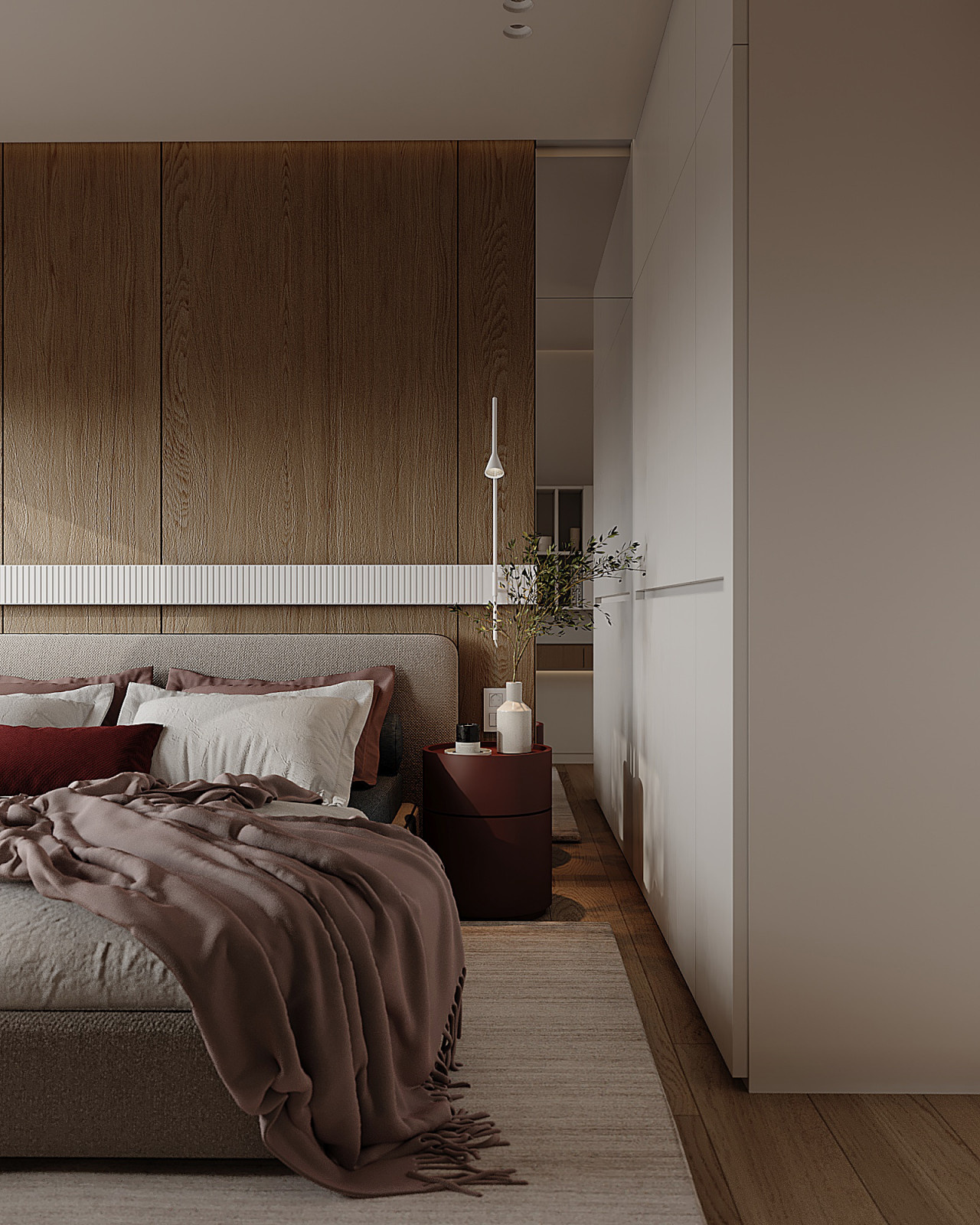 BURGUNDY WOOD