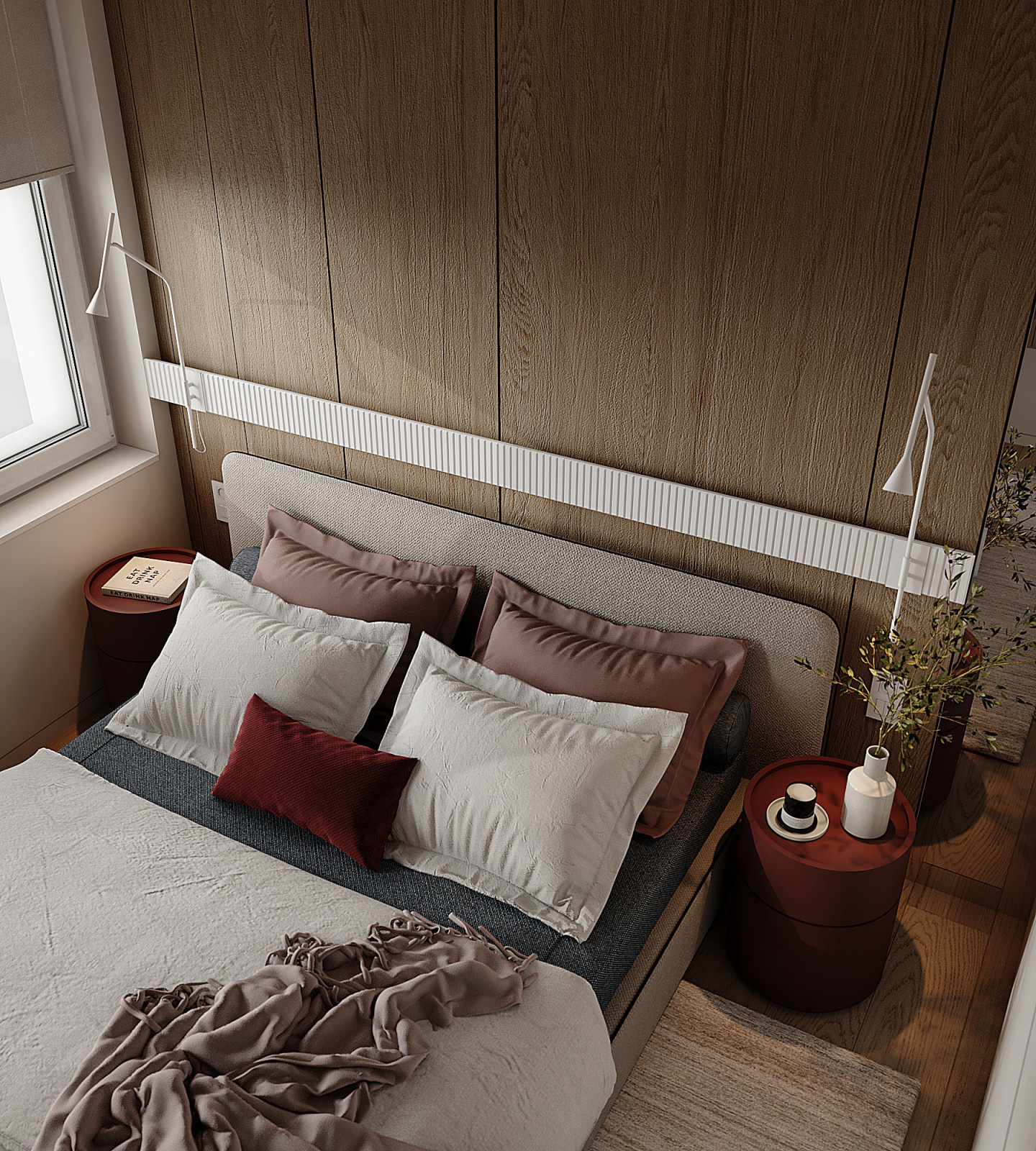 BURGUNDY WOOD