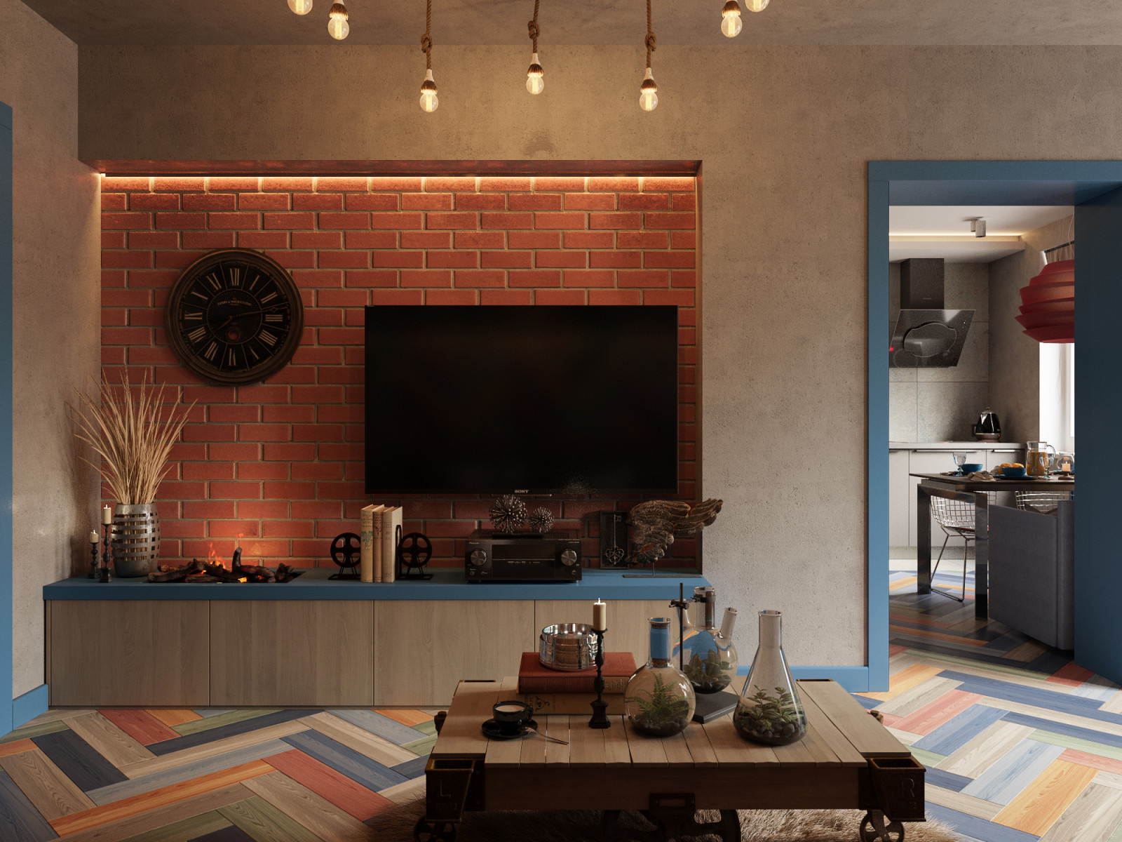 Проект СОЧНЫЙ ЛОФТ // "Juicy loft" project