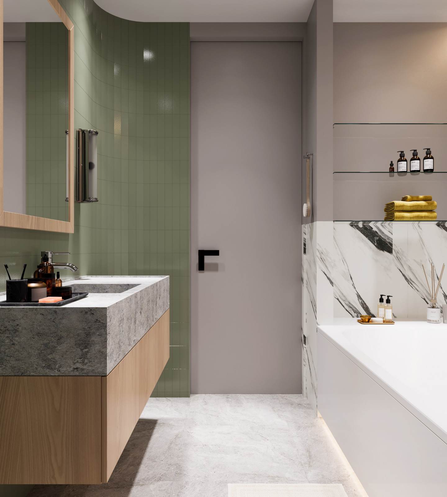 Интерьер квартиры 180 м2 г. Ярославль