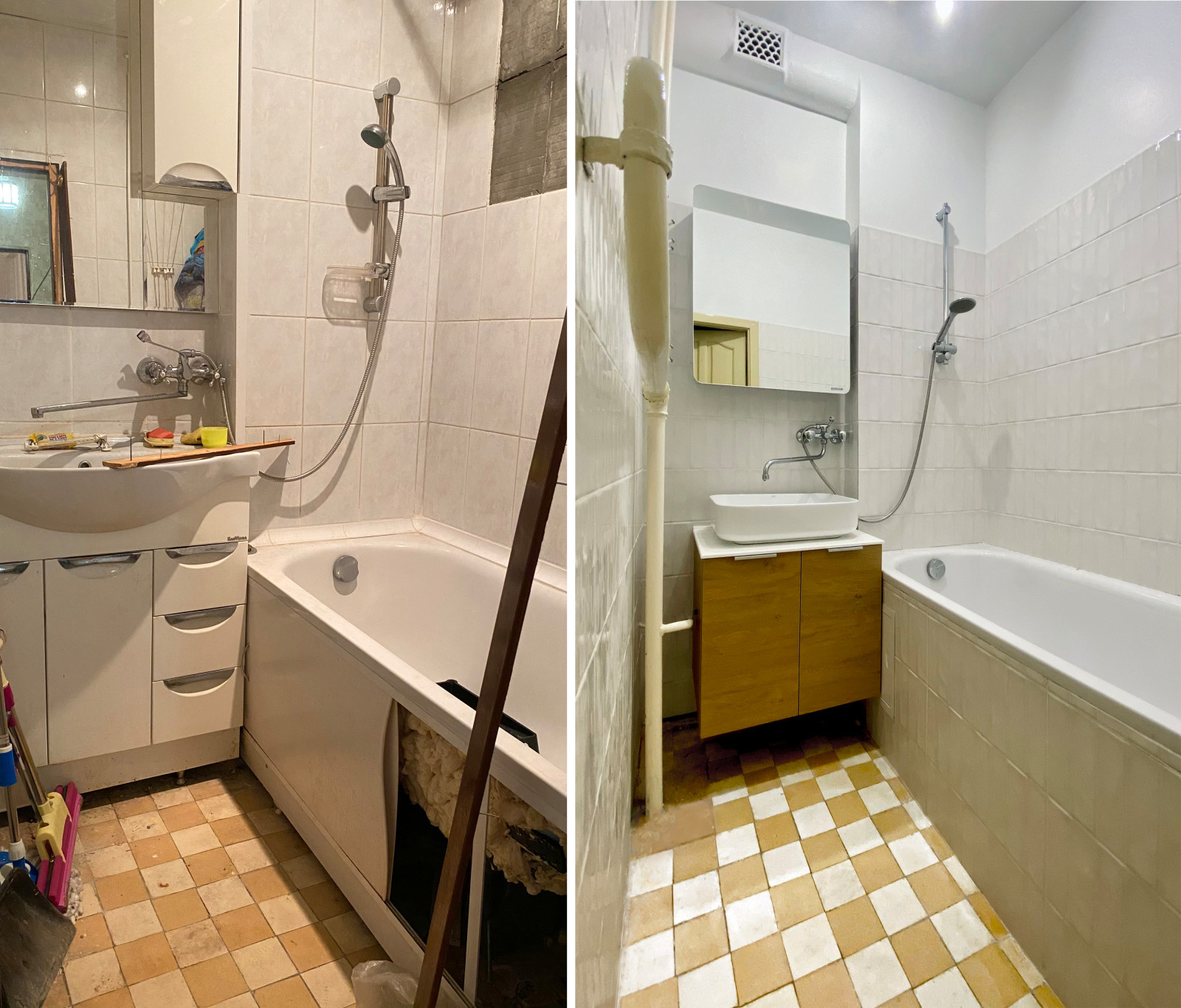 old flat makeover