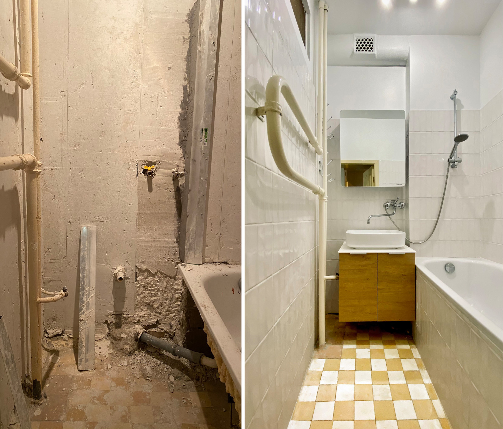old flat makeover