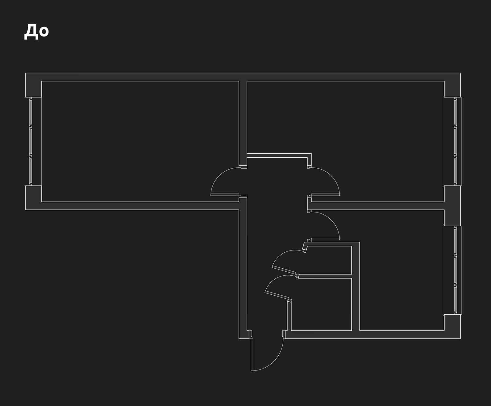 Обложка проекта: Двушка на Замшина, 46 м²