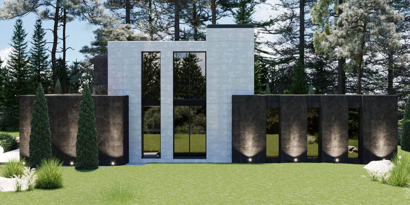 Soft Concrete house