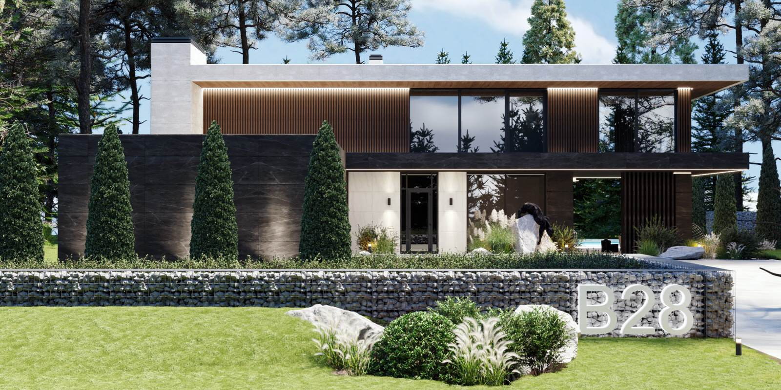 Soft Concrete house