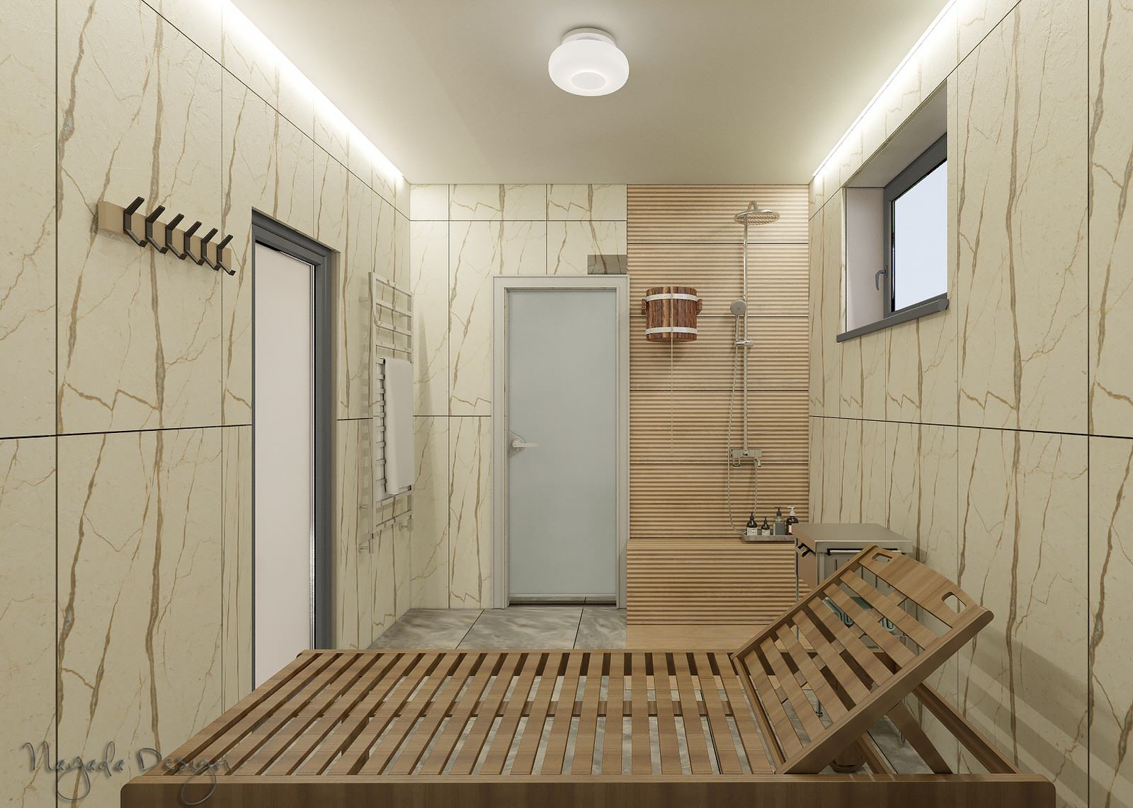 Интерьер Бани 36 м кв