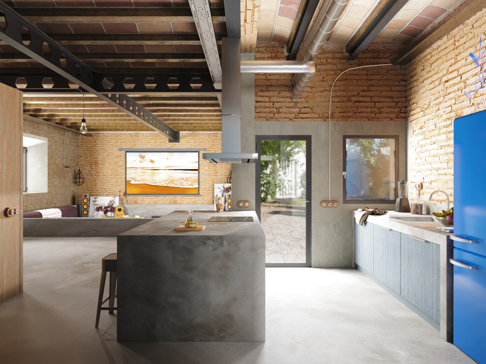 Loft house