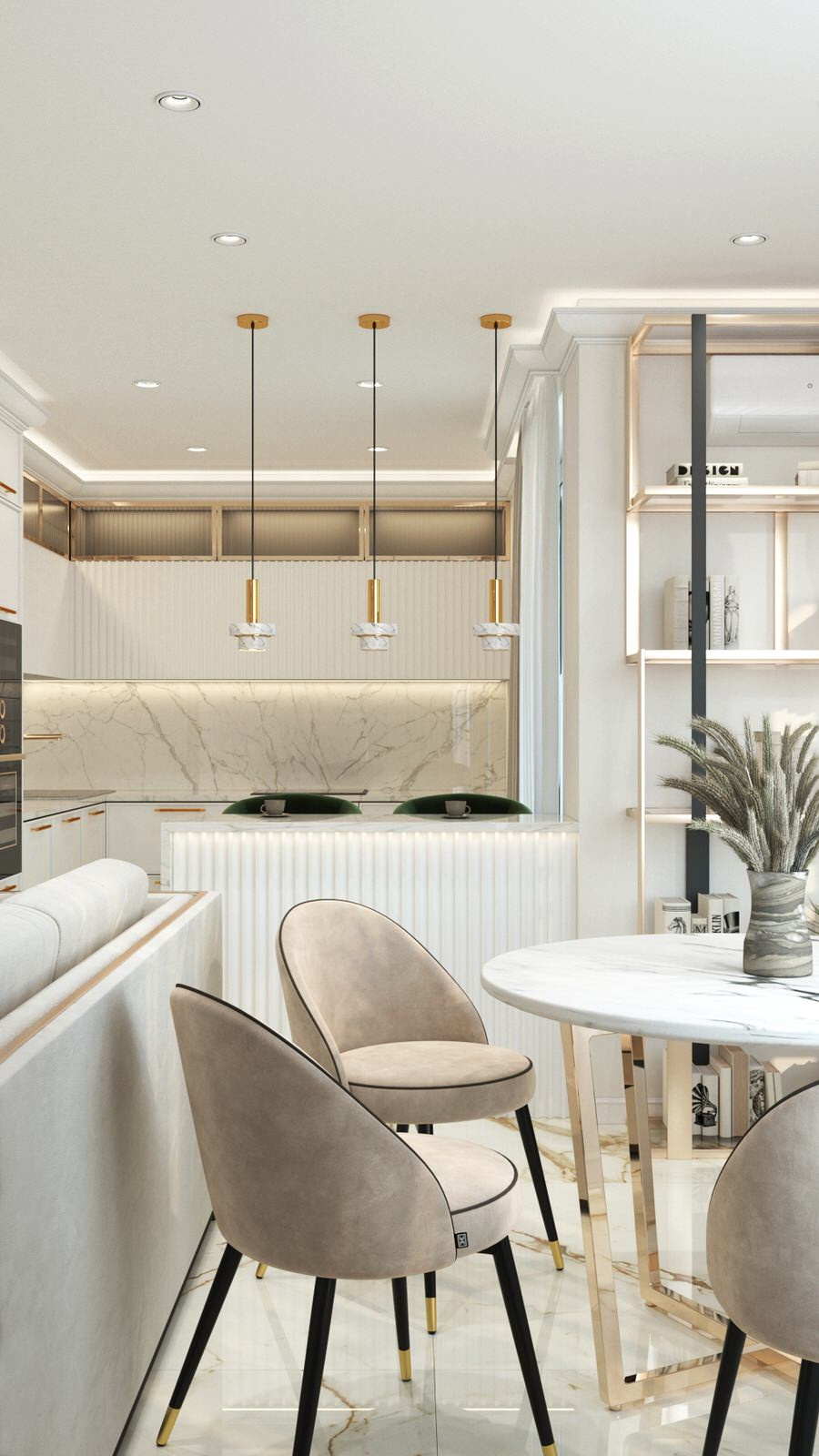 Квартира в стиле contemporary