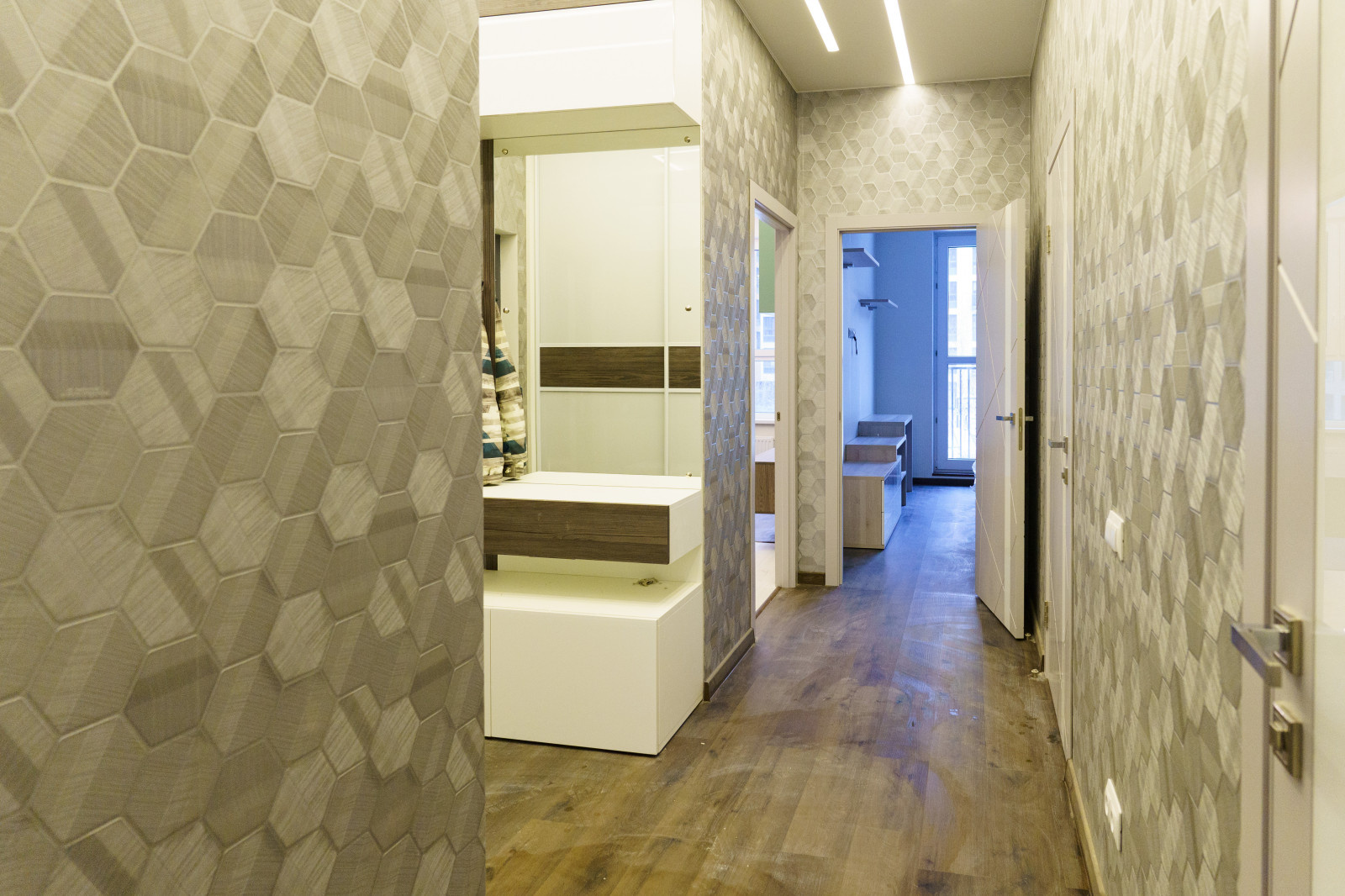 Дизайнерский ремонт в ЖК Измайловский 11, 61м²