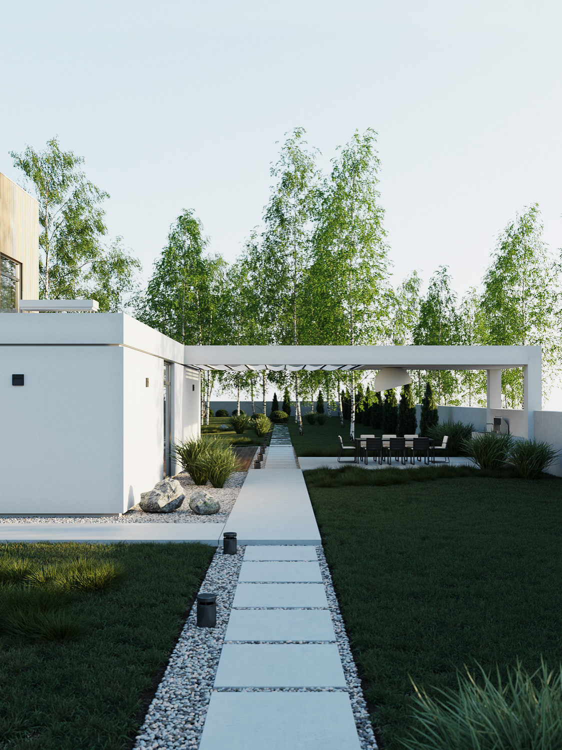 Обложка проекта: Birch House