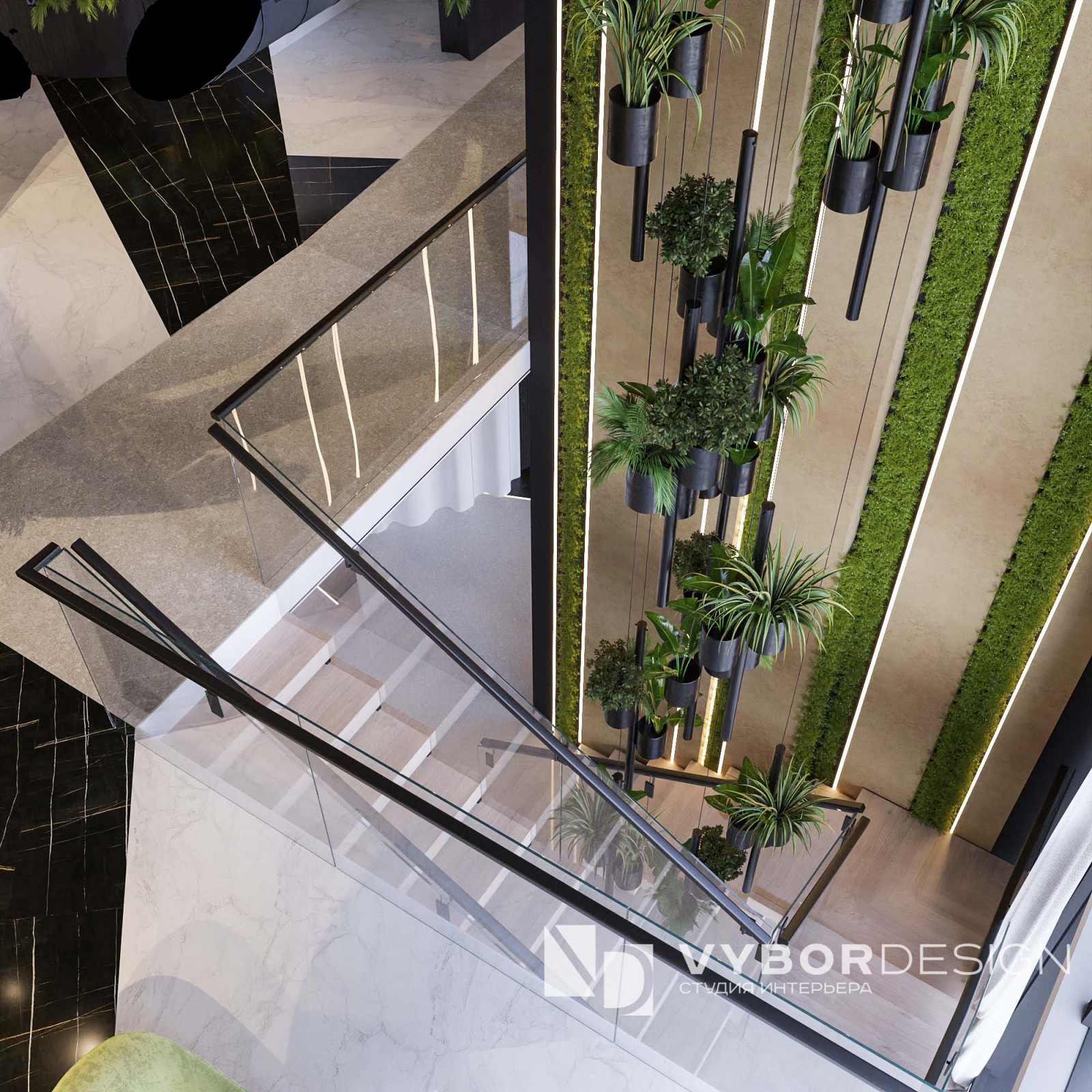 Дизайн интерьера ресторана Green Paradise