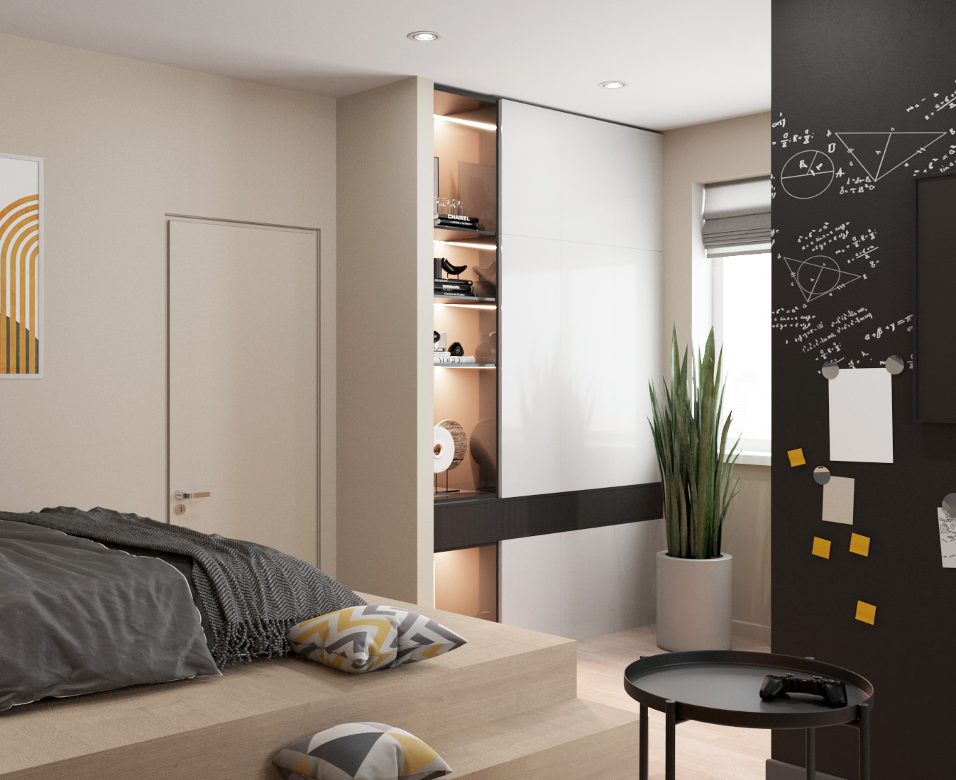 Квартира 200 м² у парка Царицыно (2 этаж)