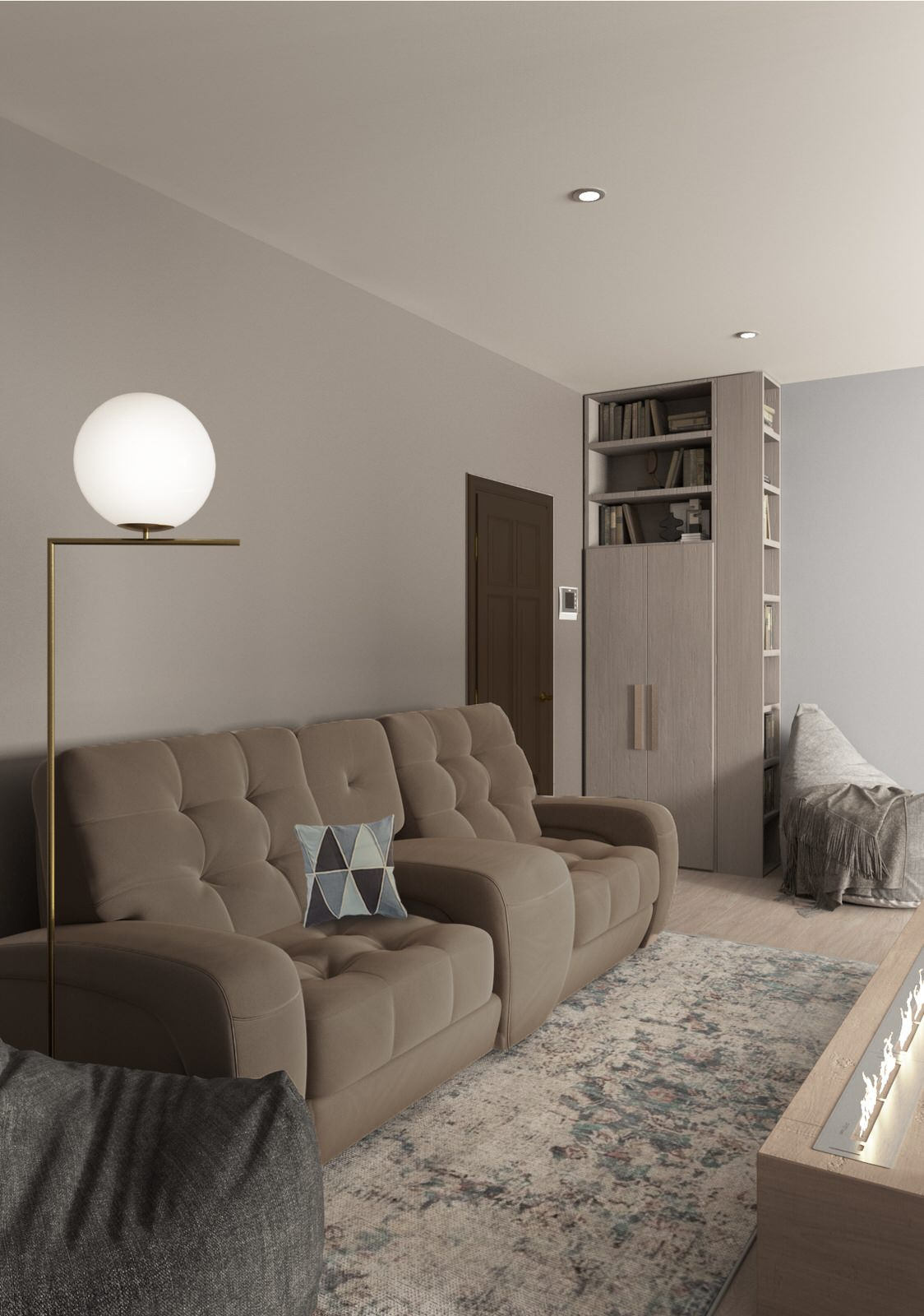 Квартира 200 м² у парка Царицыно (2 этаж)