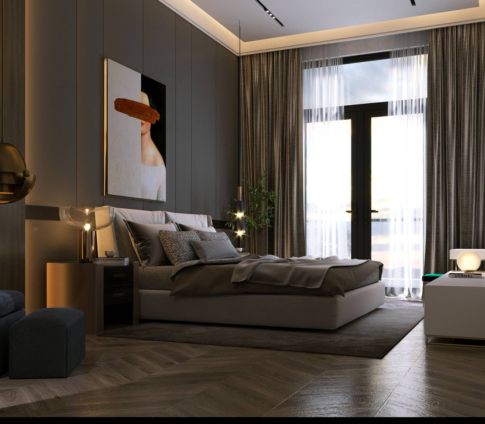 Обложка проекта: master bedroom