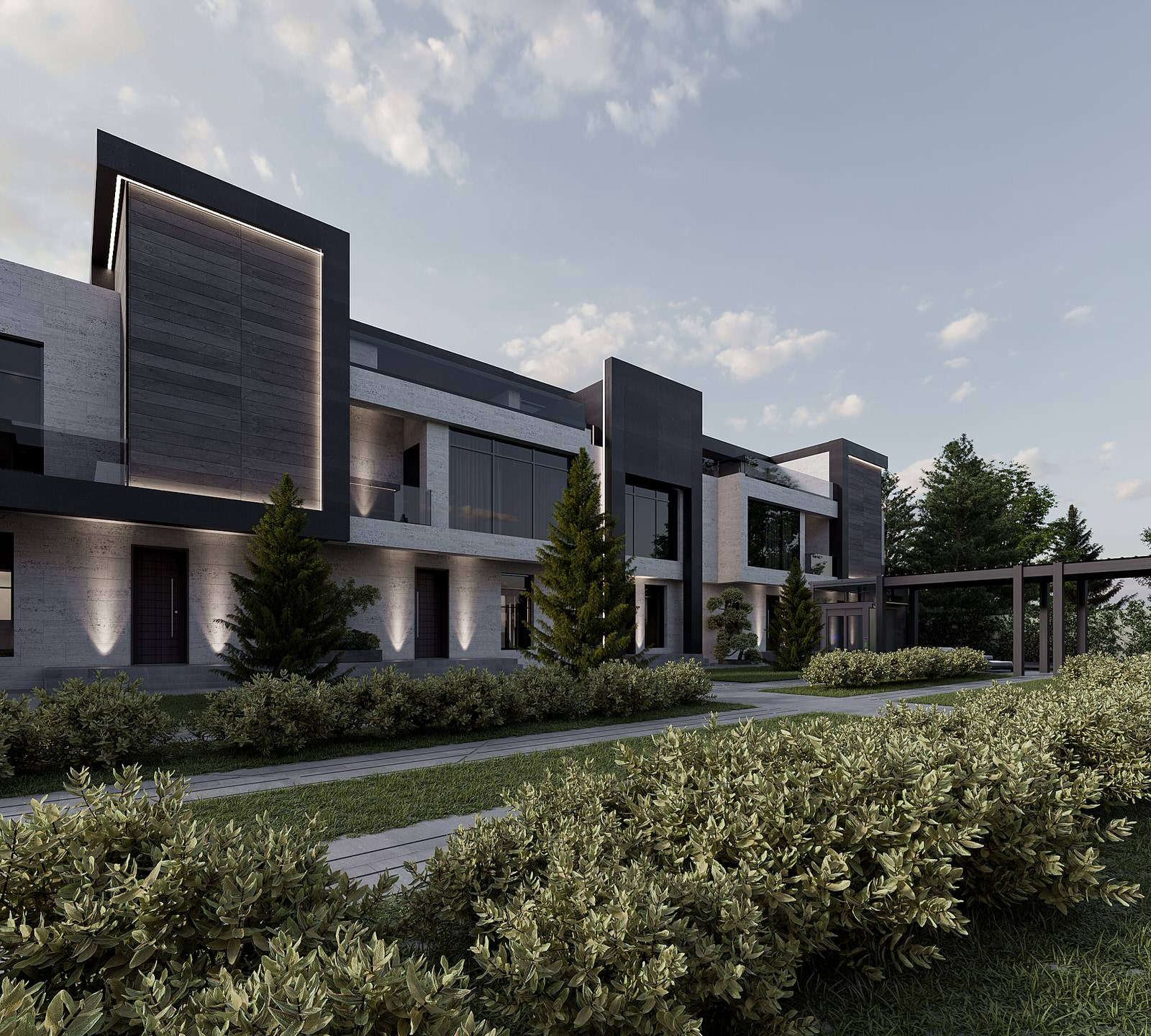 Townhouses in Bagrevand