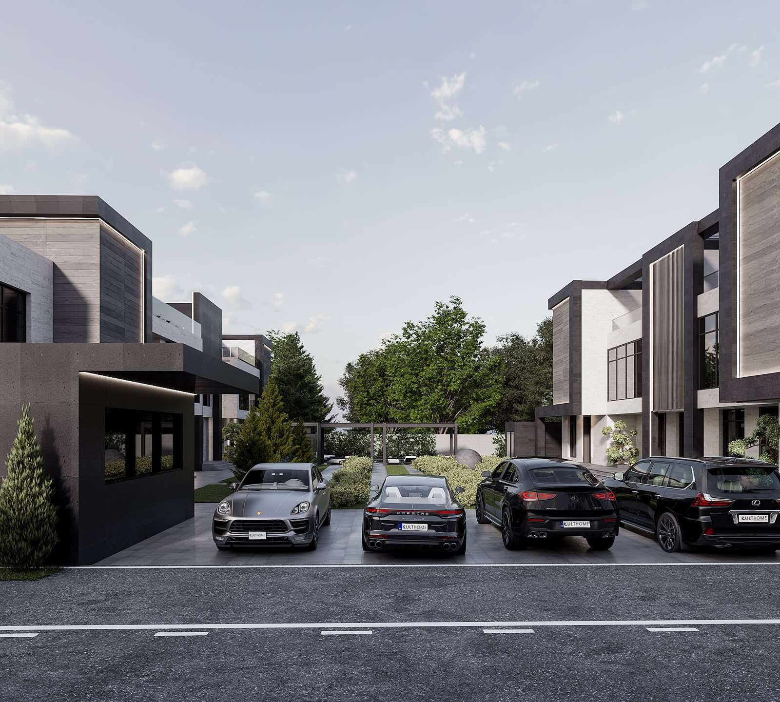Townhouses in Bagrevand