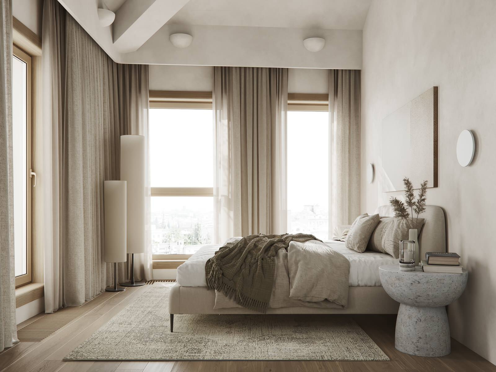 Cour dhonneur - bedroom