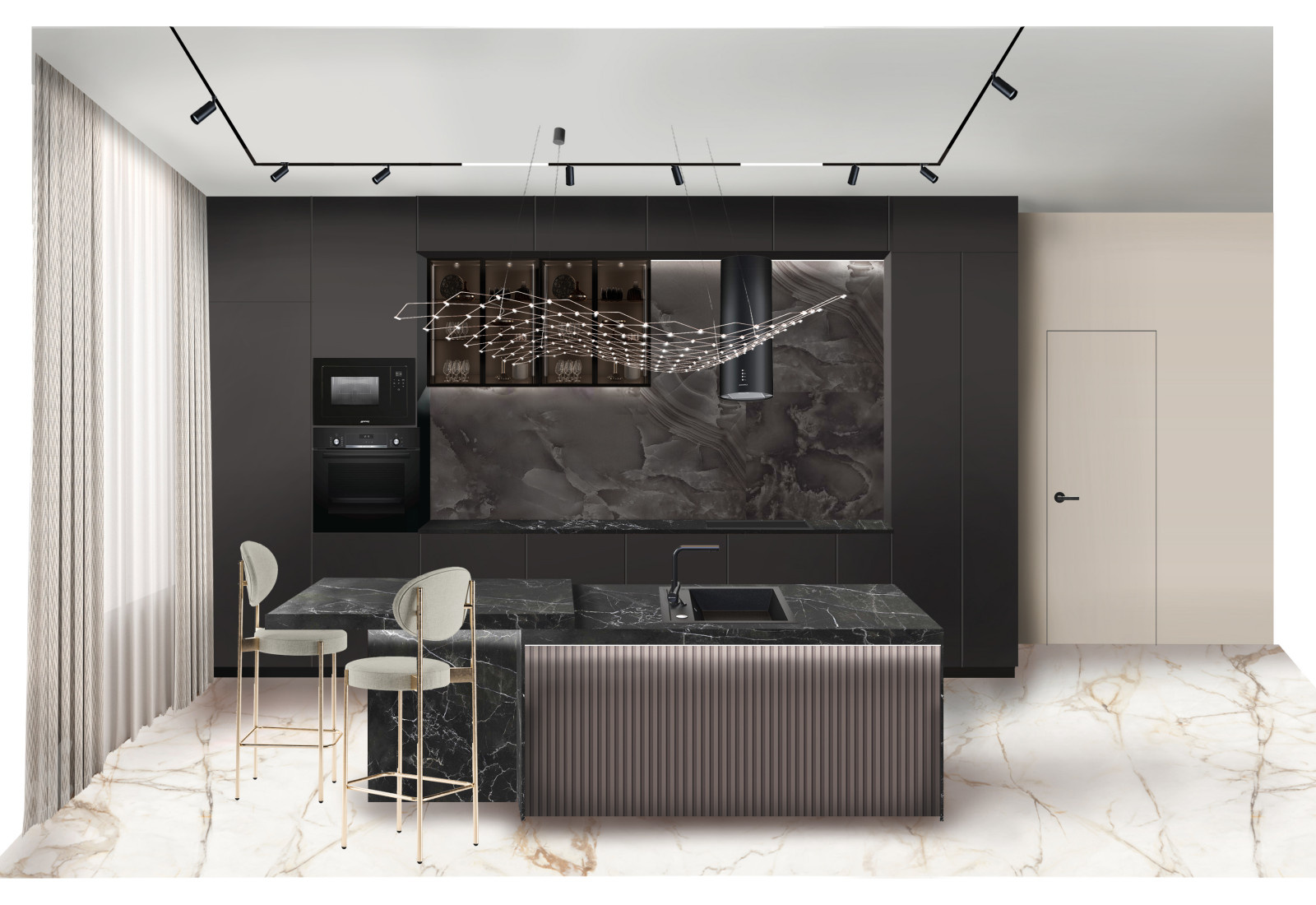 Archirtectural and Interior sketches