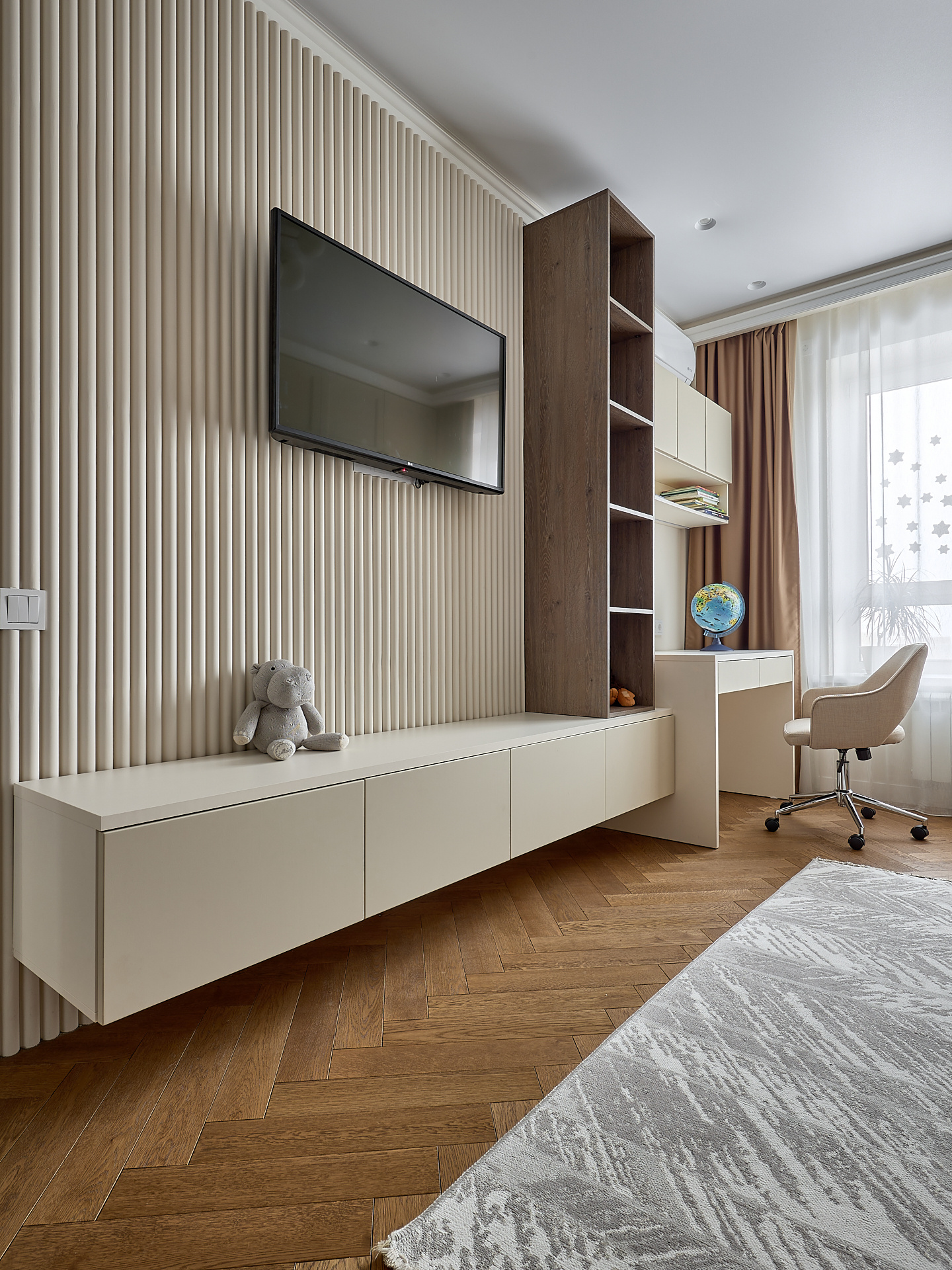 Проект 84 кв.м: современная неоклассика для семьи