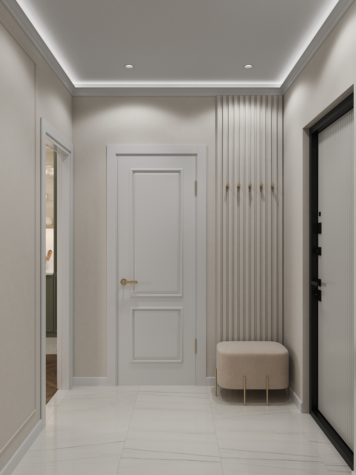 Проект 84 кв.м: современная неоклассика для семьи