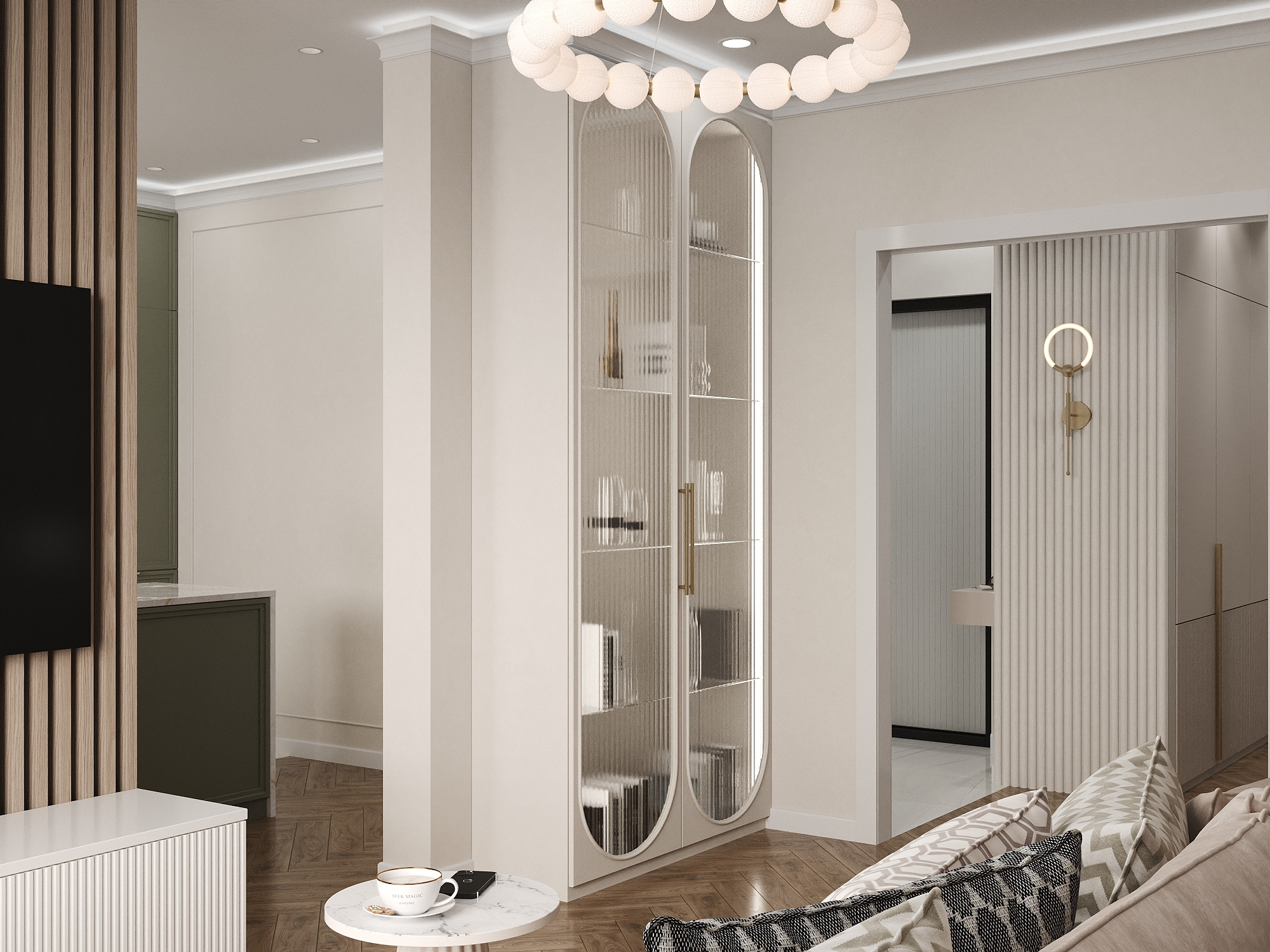 Проект 84 кв.м: современная неоклассика для семьи